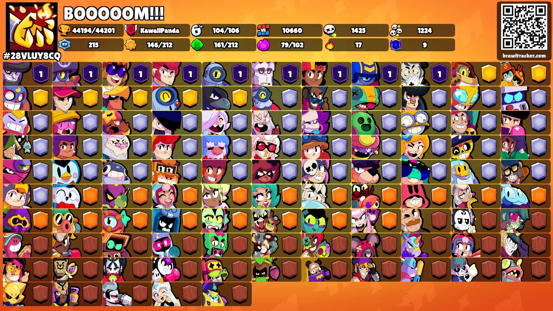 BOOOOOM!!!'s Ranks