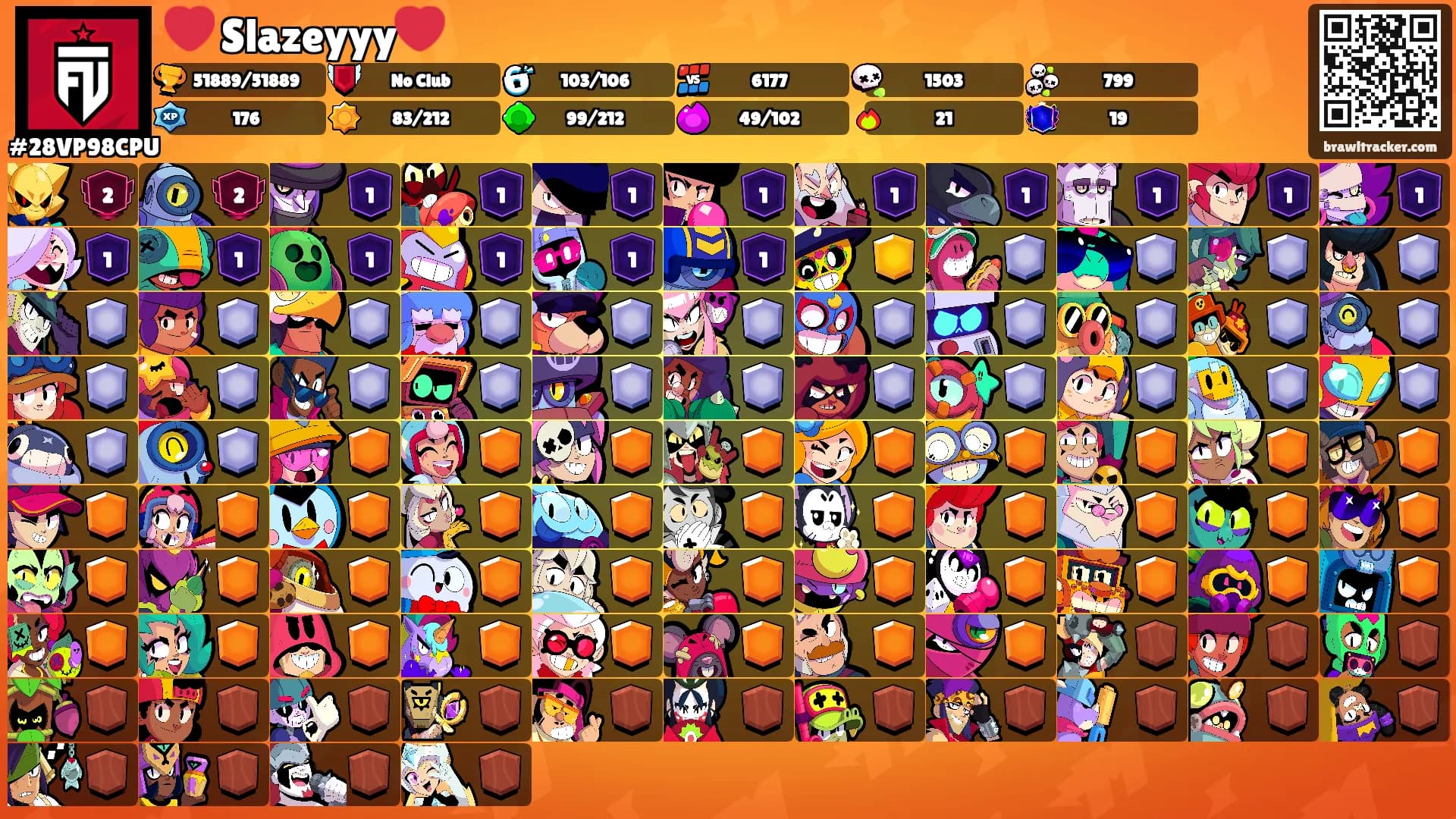 ❤️ Slazeyyy❤️'s Ranks