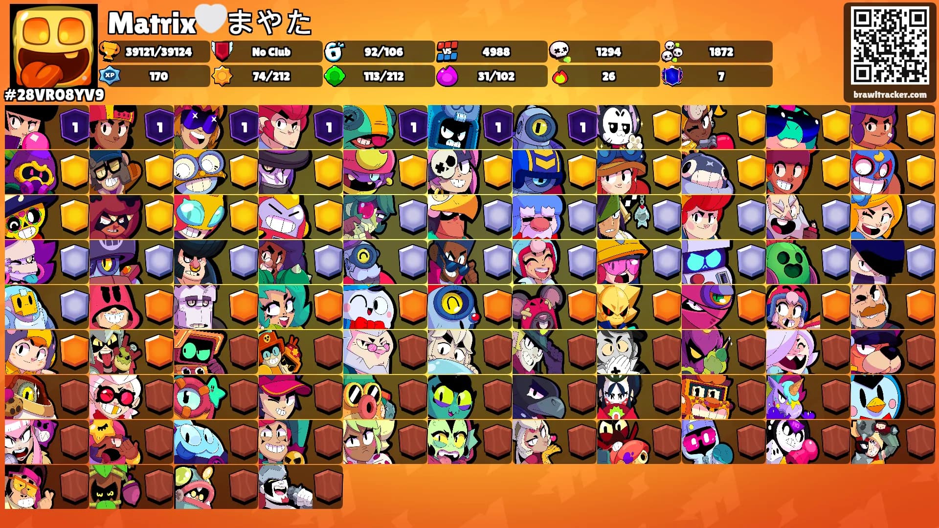 Matrix🤍まやた's Ranks
