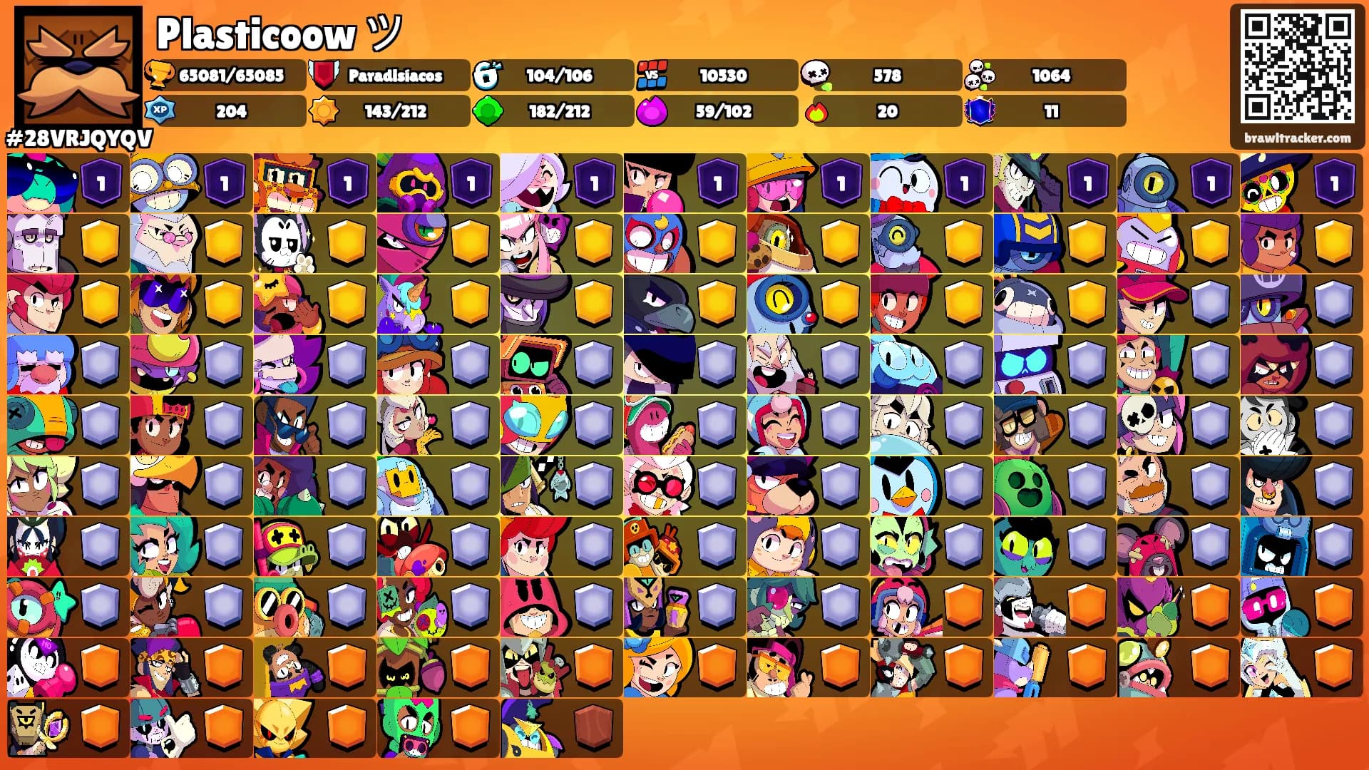 Plasticoow ツ's Ranks