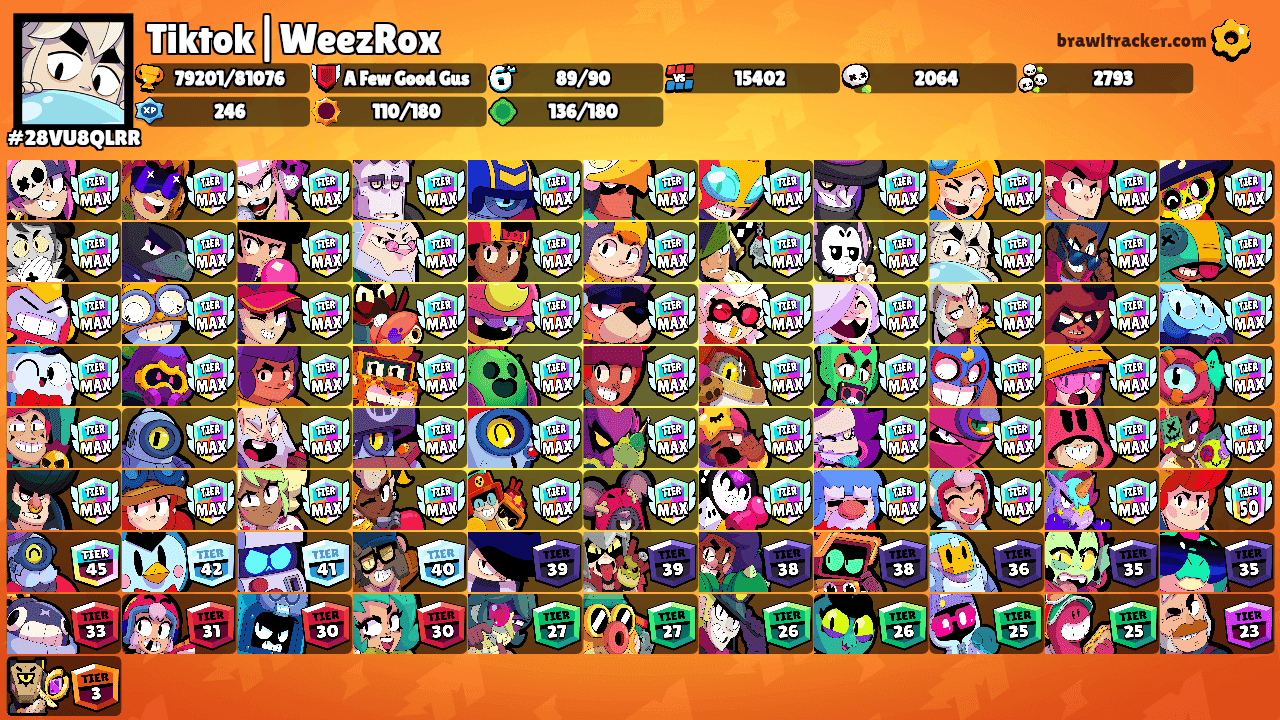 Tiktok|WeezRox's Ranks