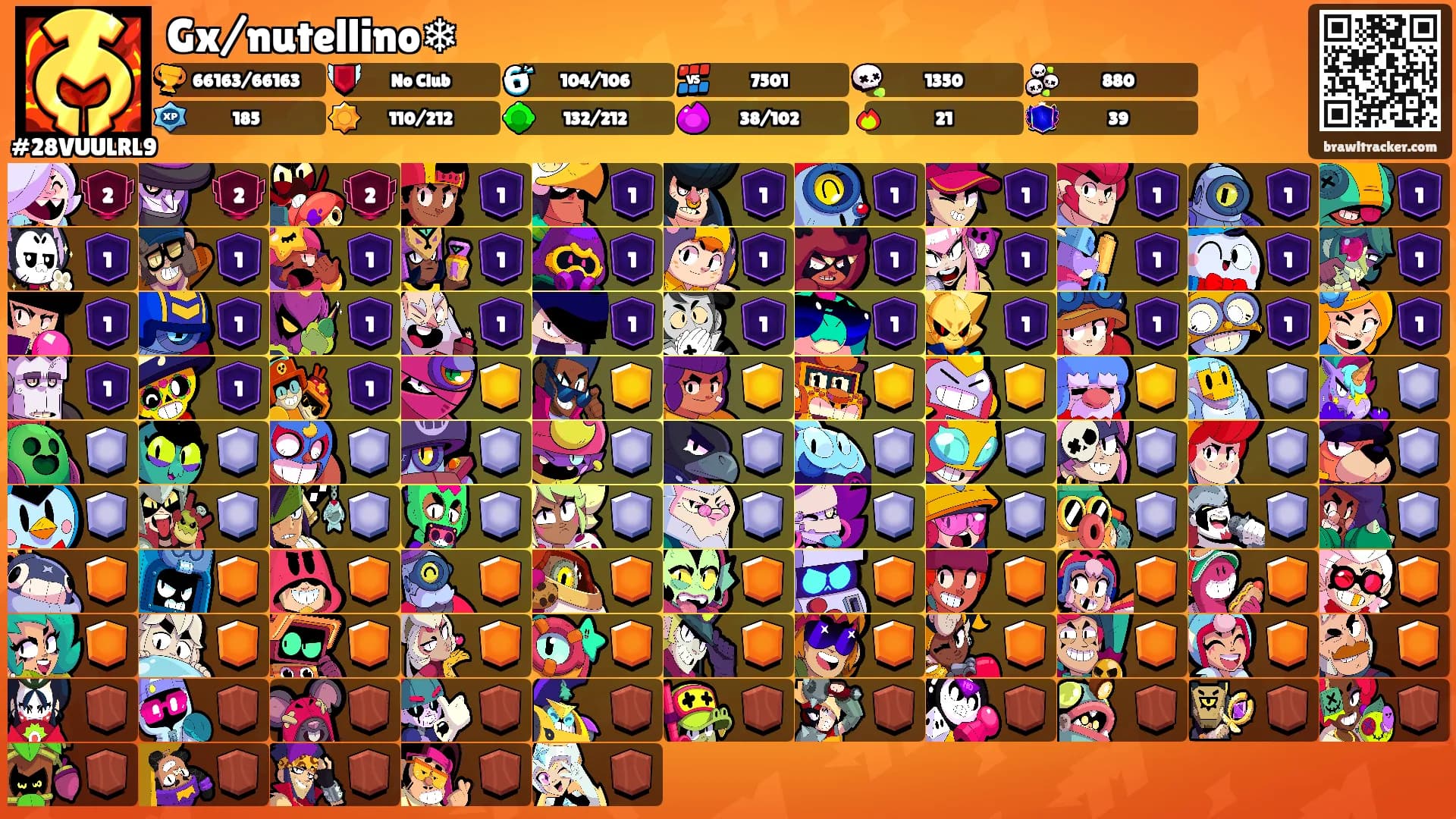 Gx/nutellino❄'s Ranks