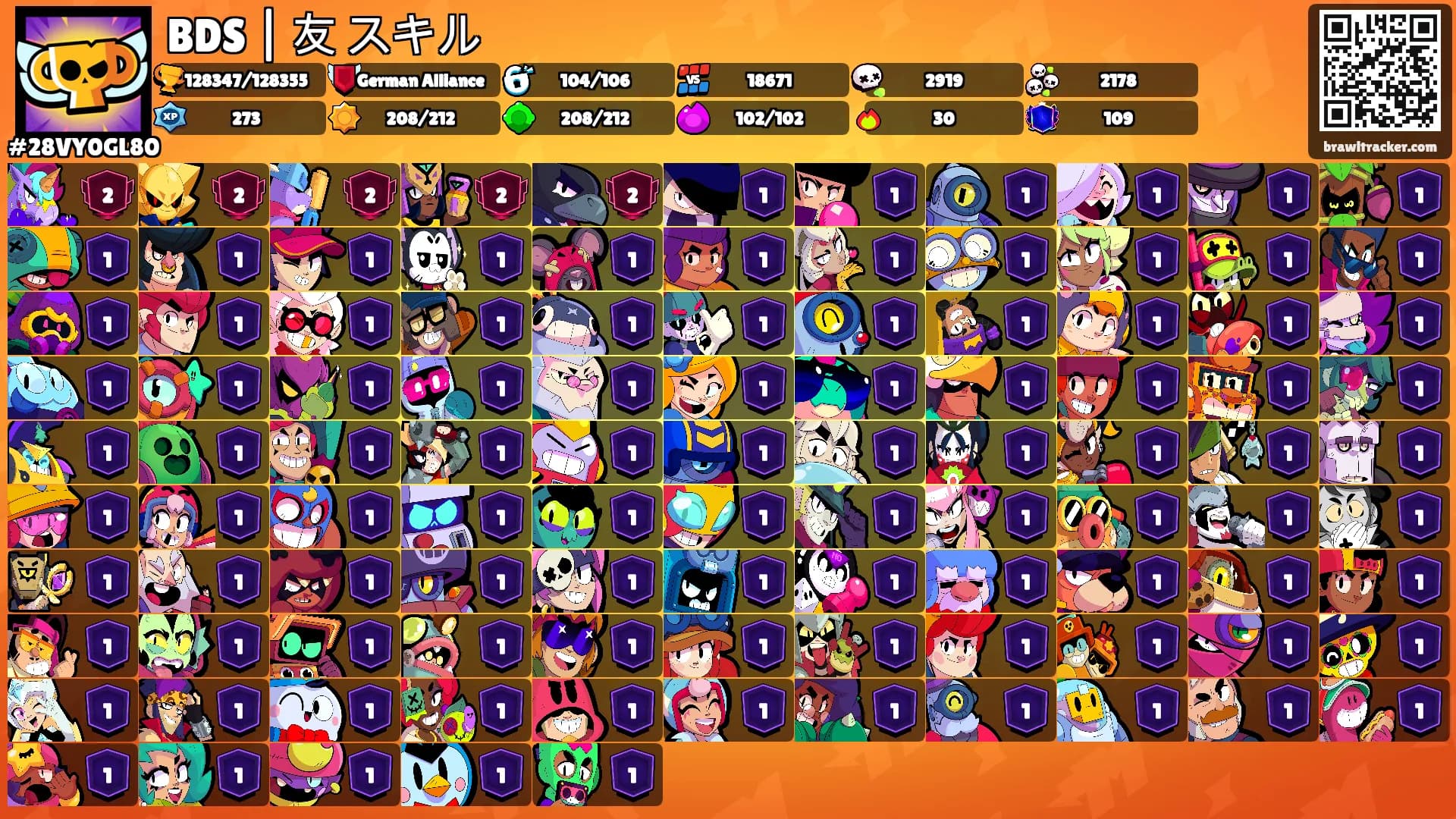 BDS | 友 スキル's Ranks