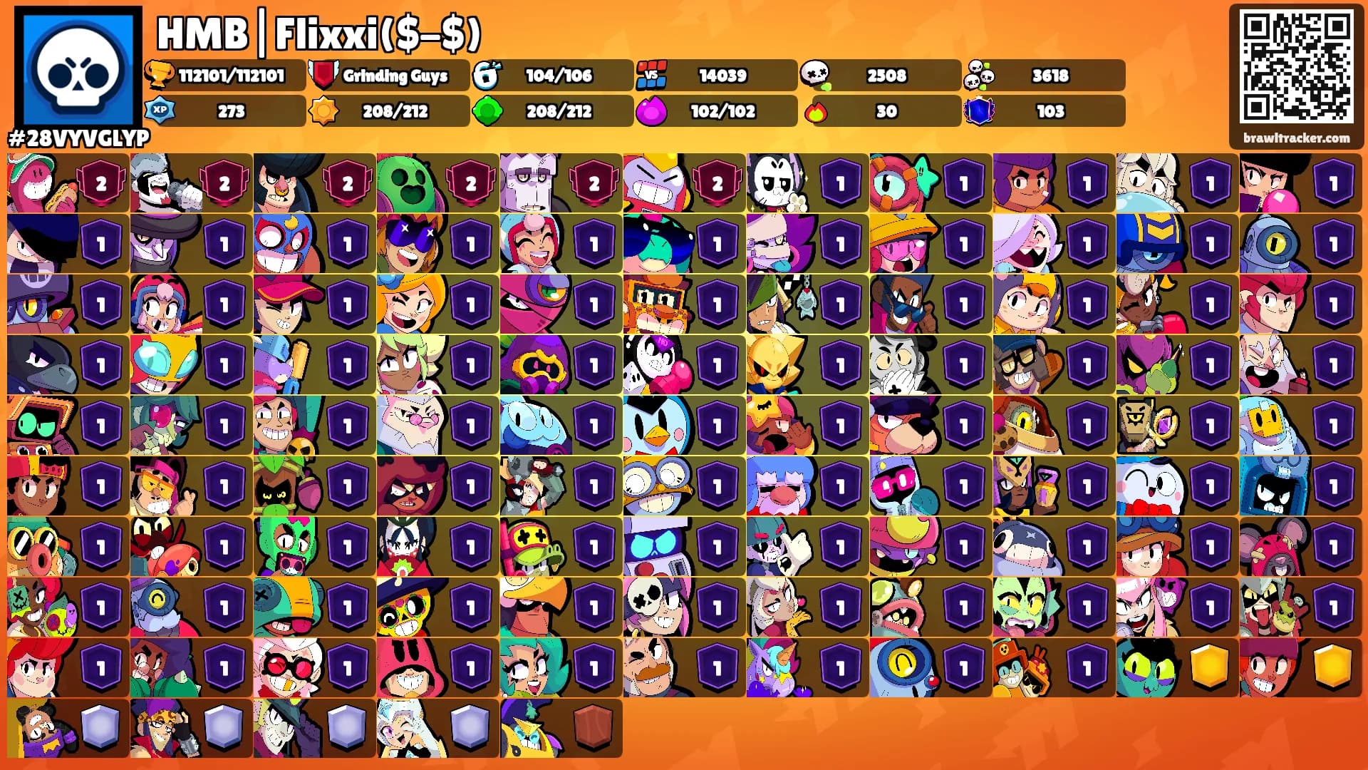 HMB|Flixxi($-$)'s Ranks