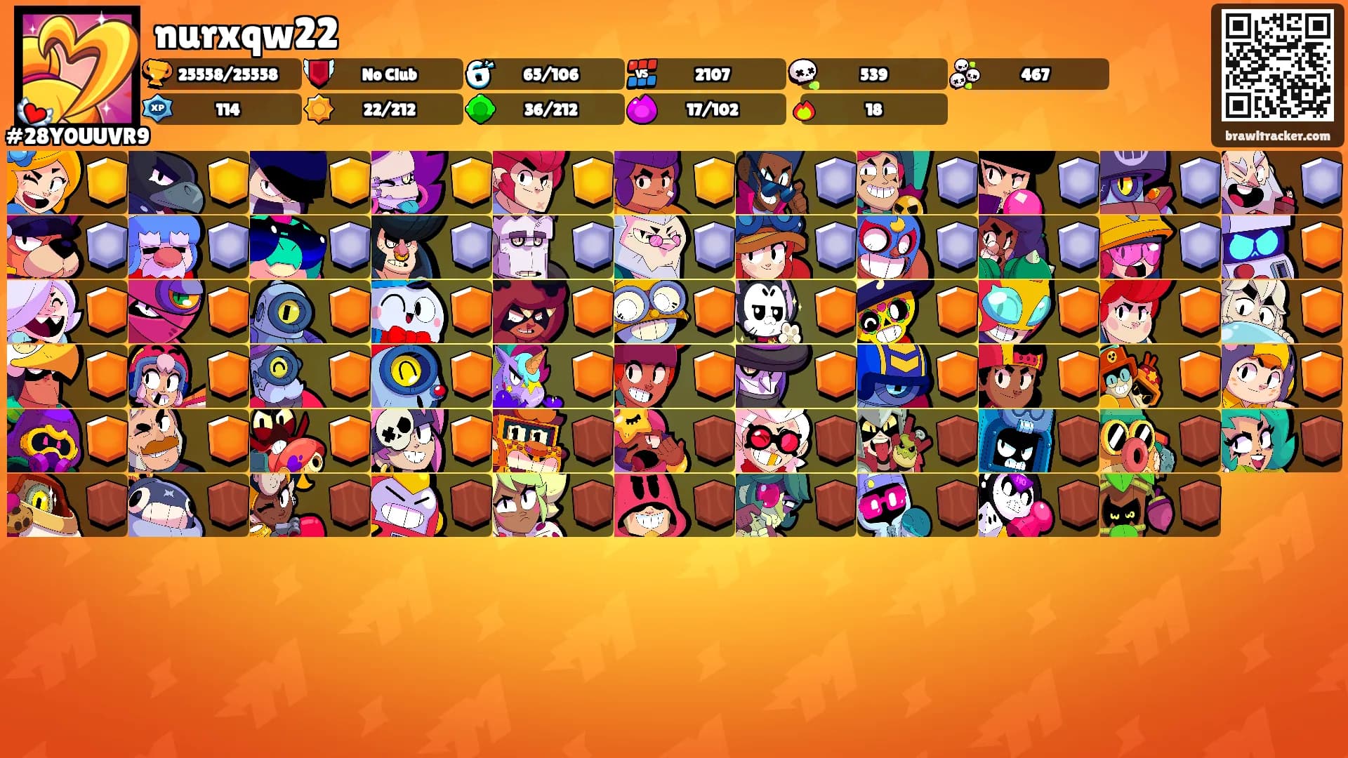 nurxqw22's Ranks