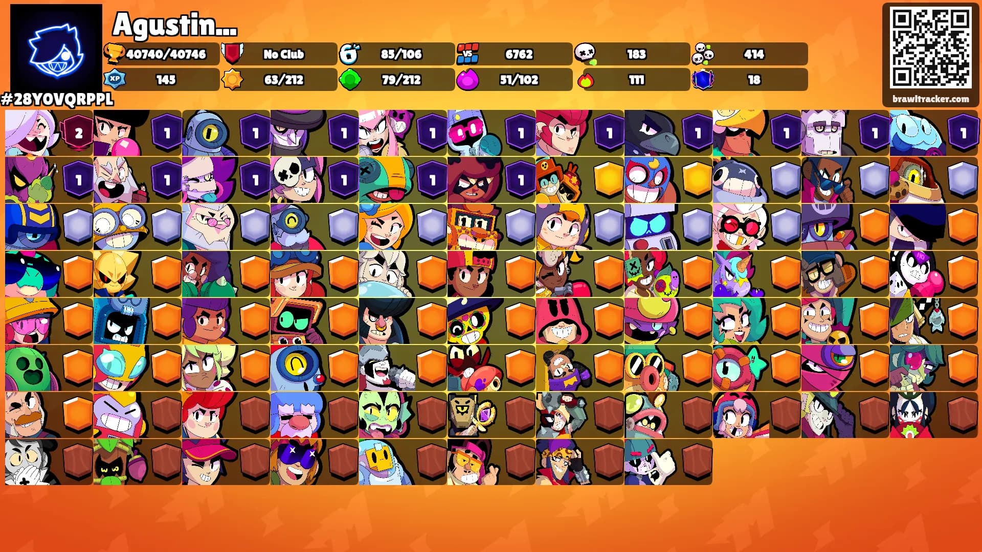 Agustin...'s Ranks