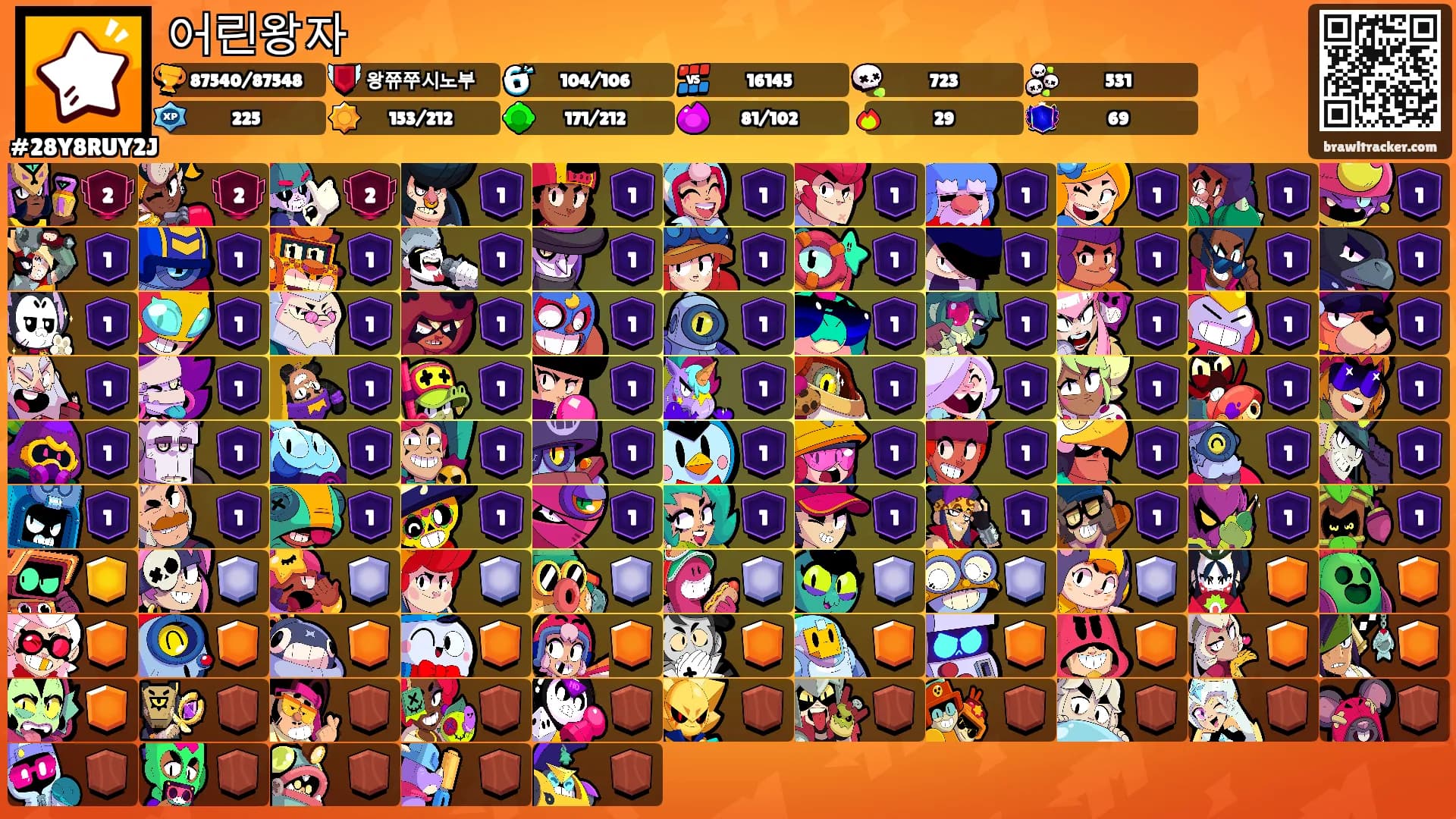 어린왕자's Ranks