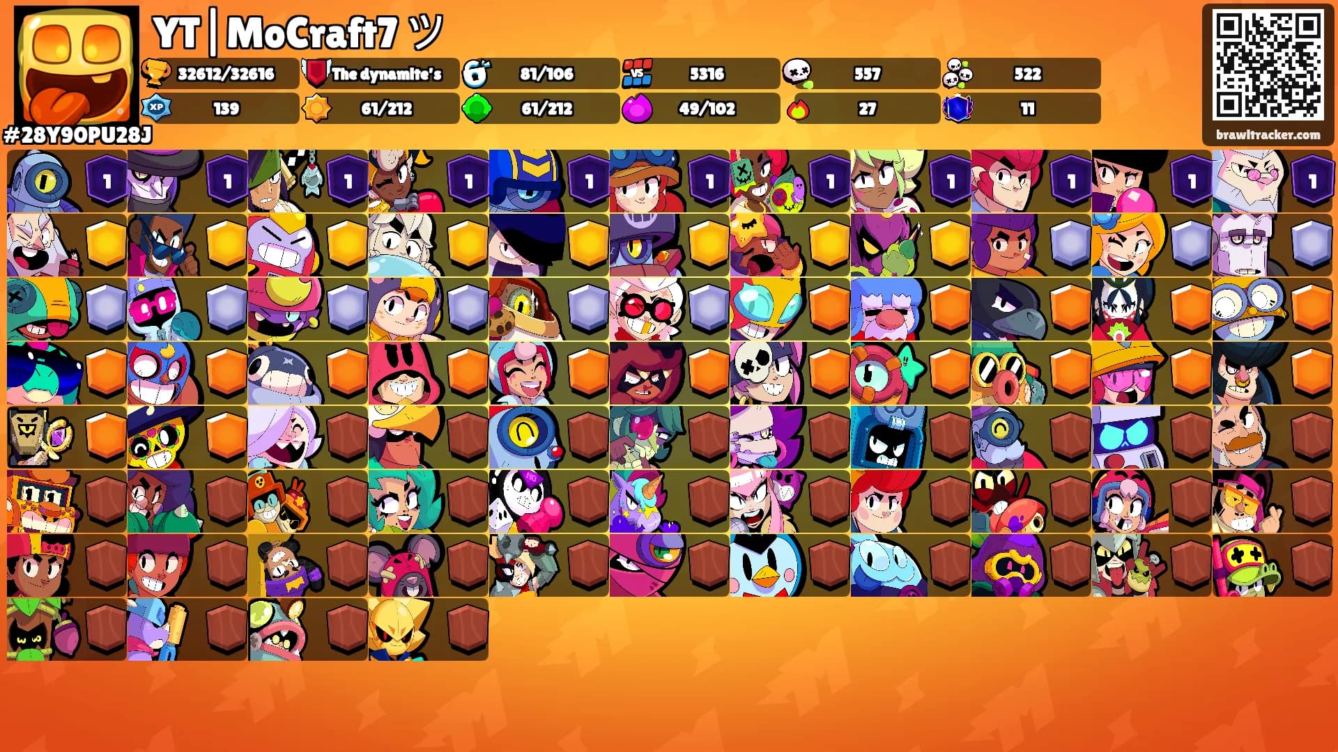 YT|MoCraft7 ツ's Ranks
