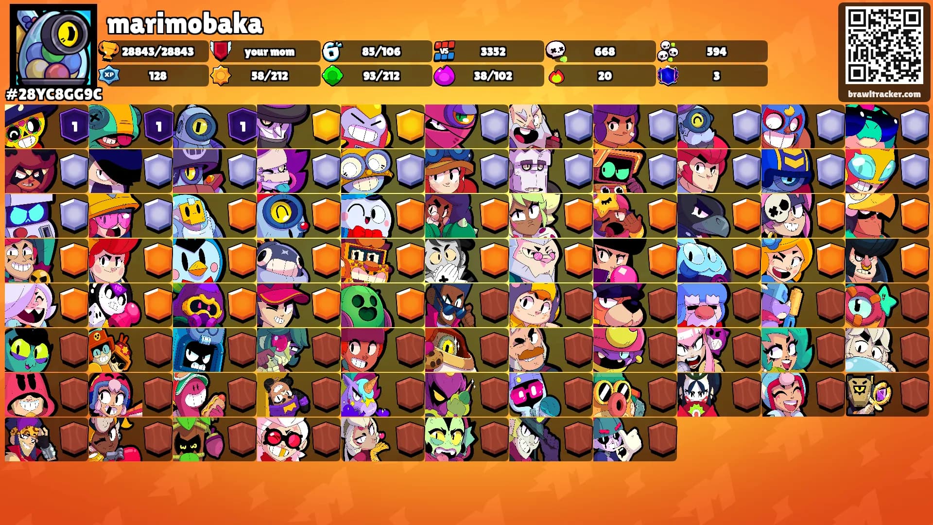 marimobaka's Ranks