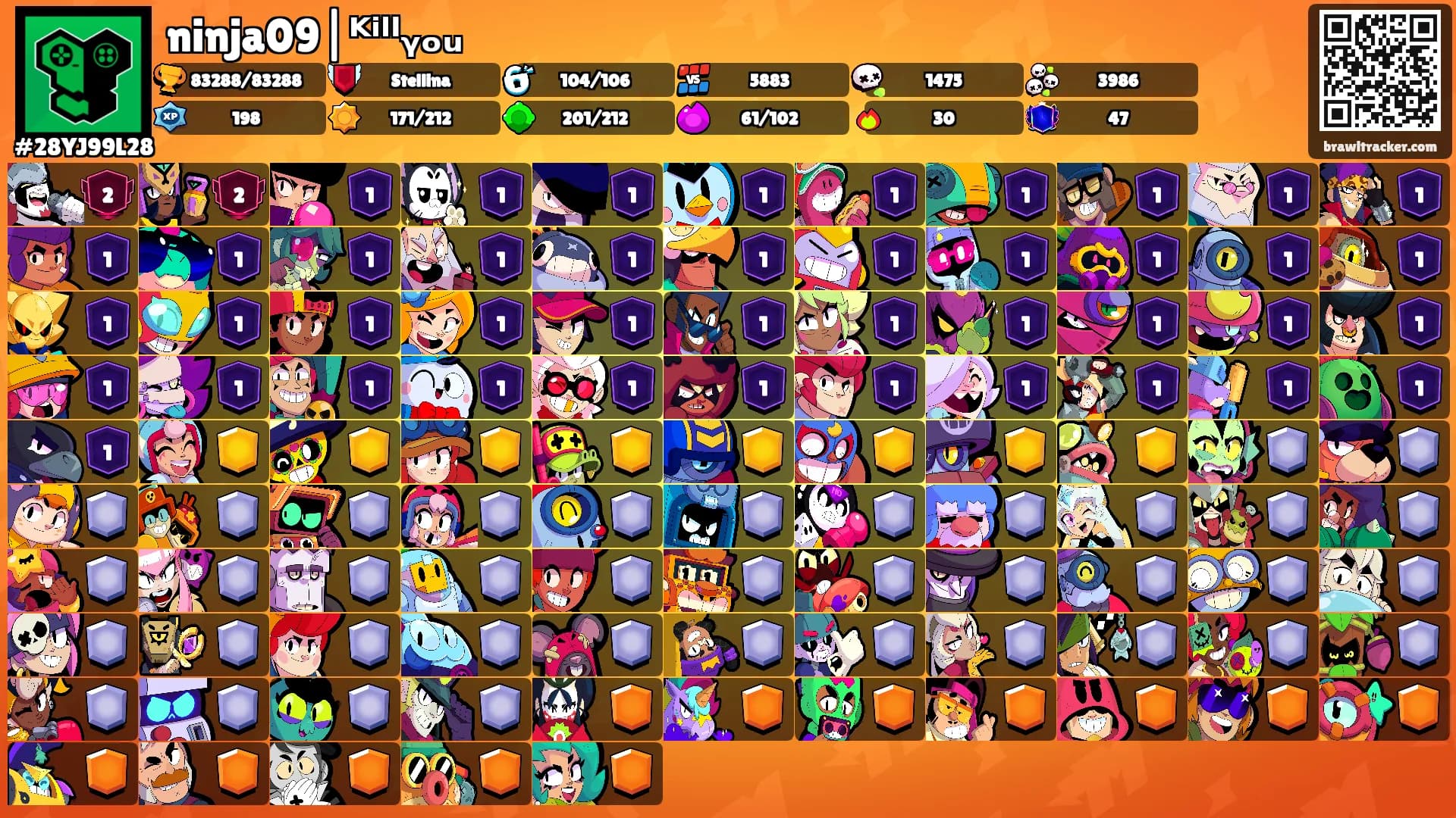 ninja09|ᴷⁱˡˡᵧₒᵤ's Ranks