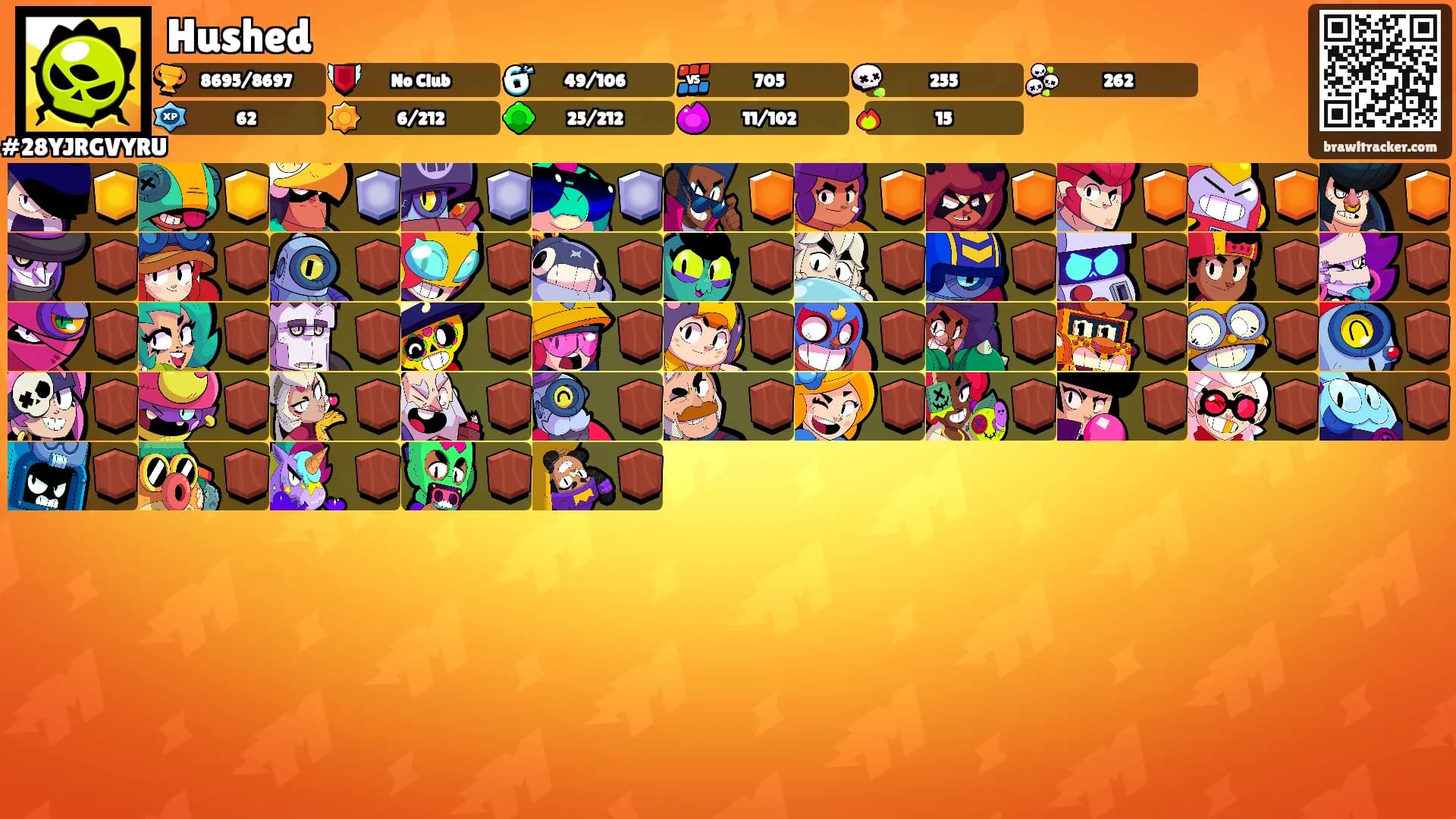 Hushed's Ranks