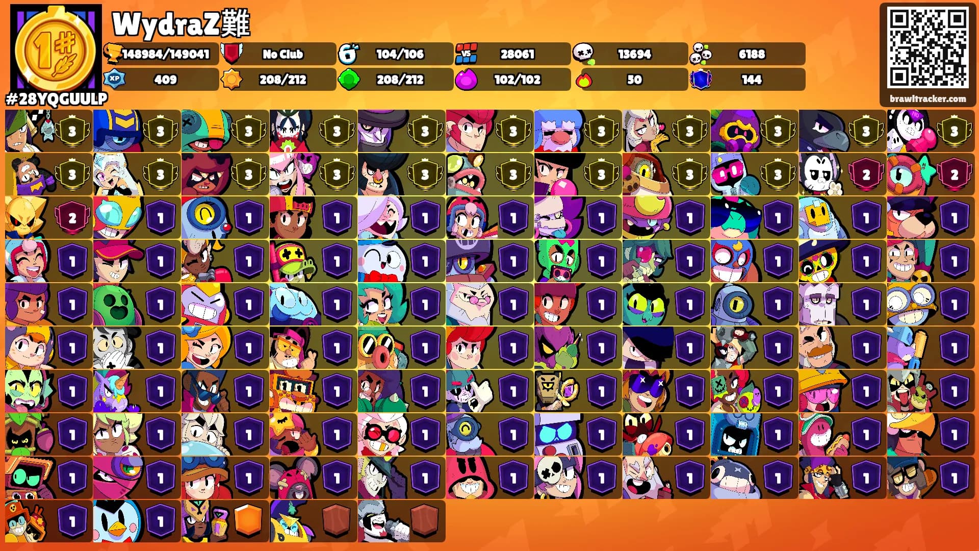 WydraZ難's Ranks
