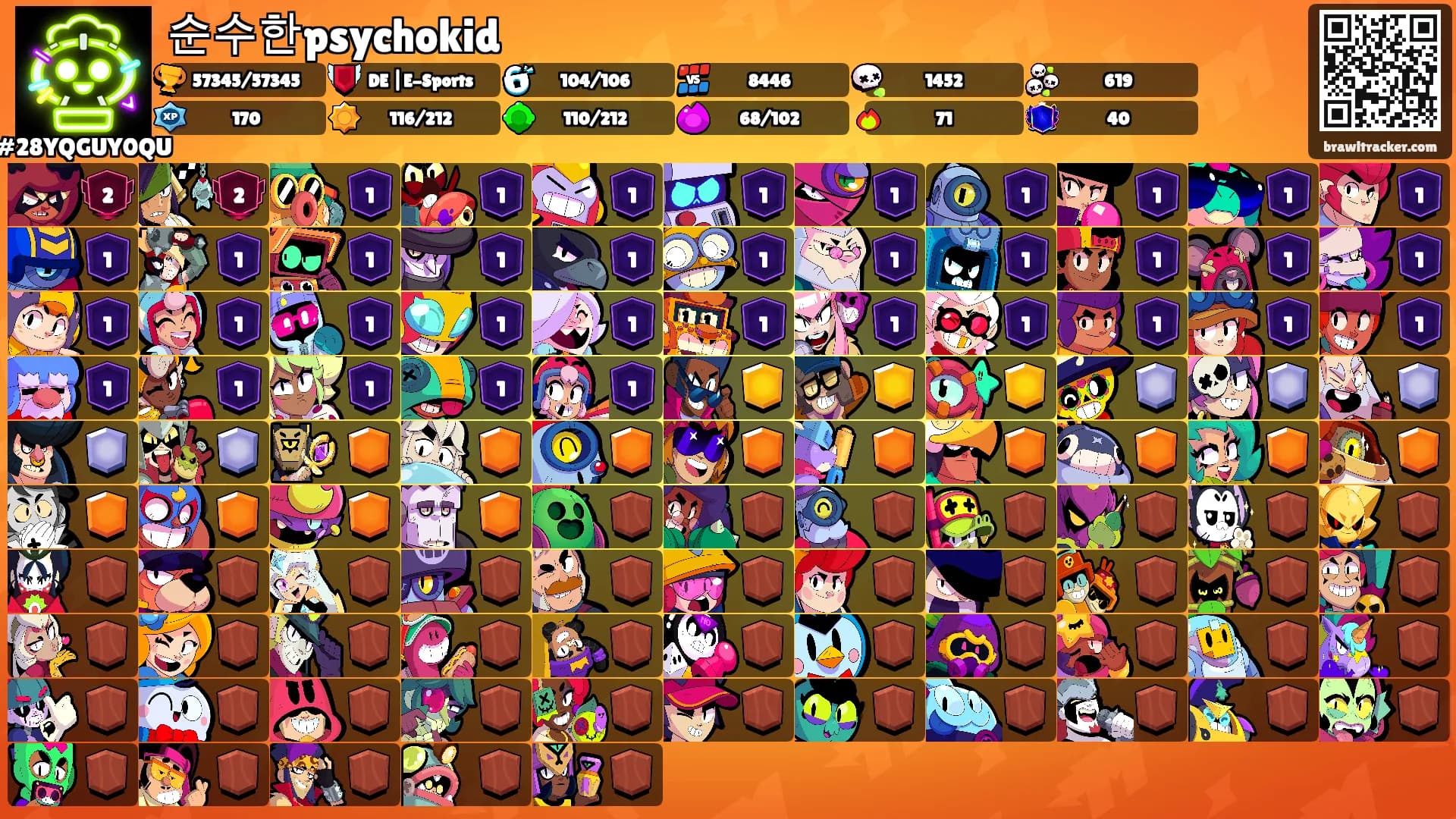 순수한psychokid's Ranks