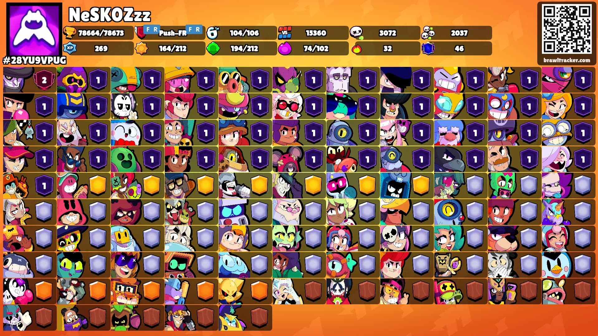 NeSK0Zzz's Ranks