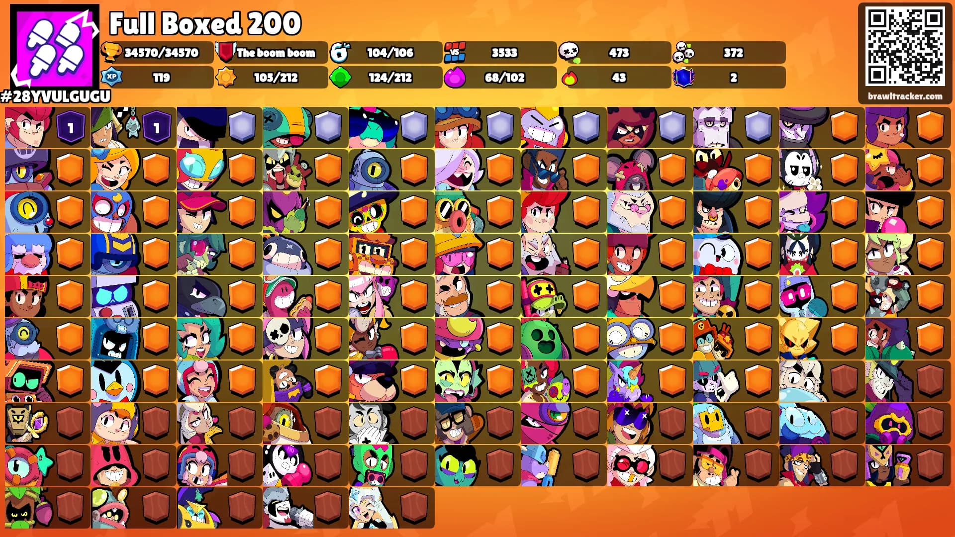 Full Boxed 200's Ranks