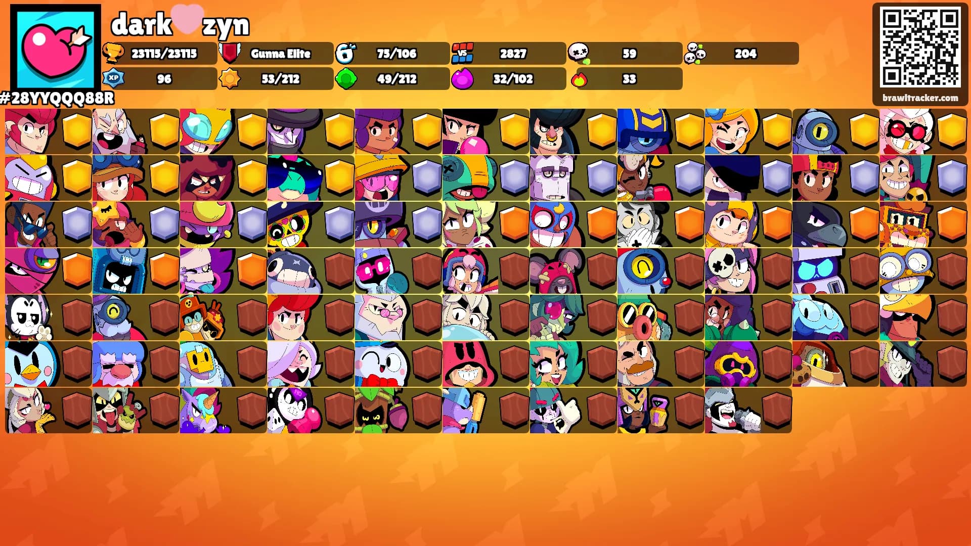 dark🩷zyn's Ranks