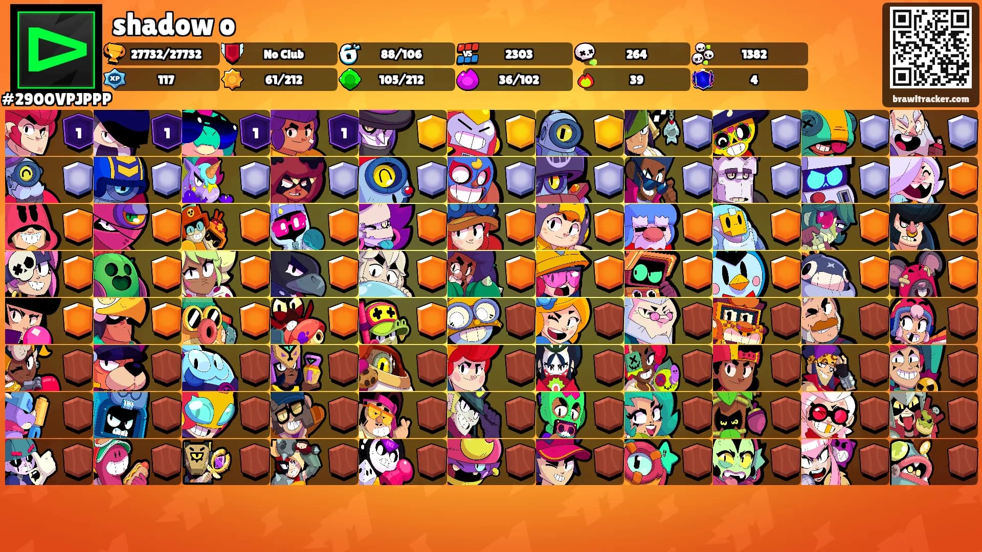 shadow o's Ranks