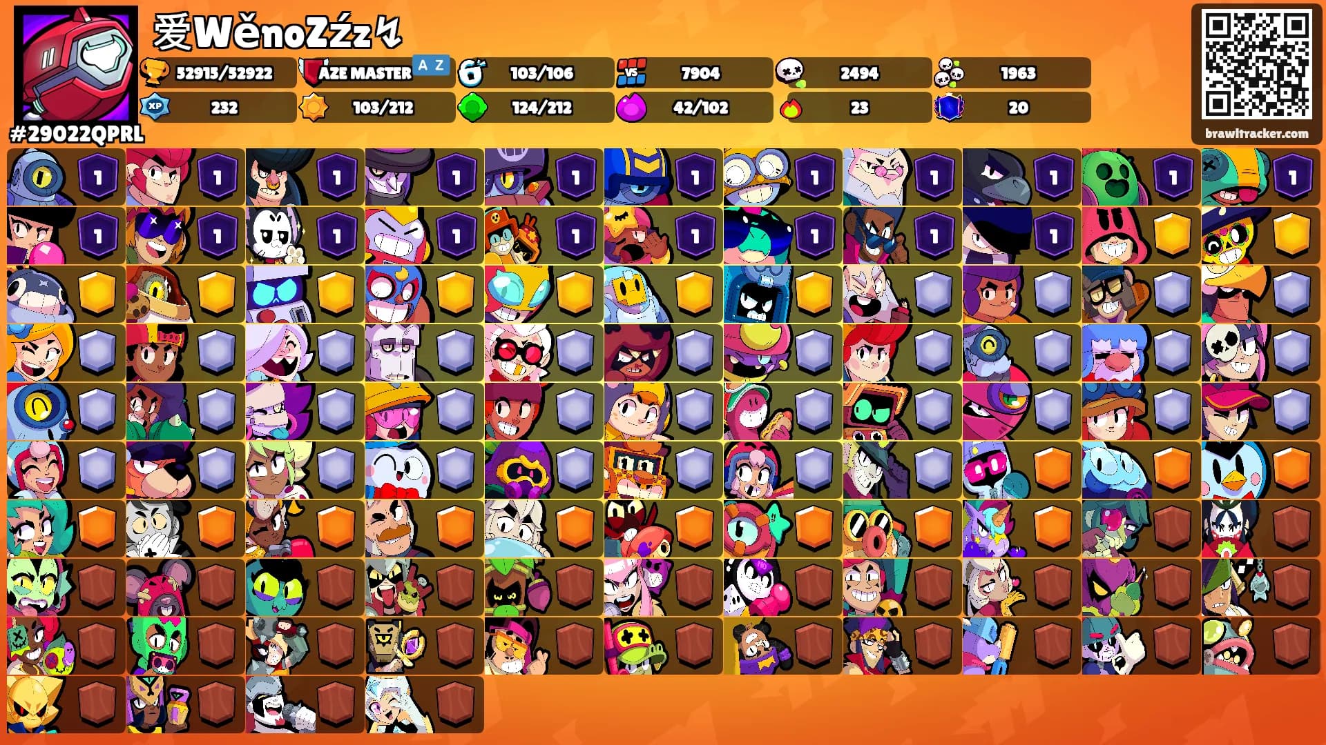 爱WěnoZźz↯'s Ranks