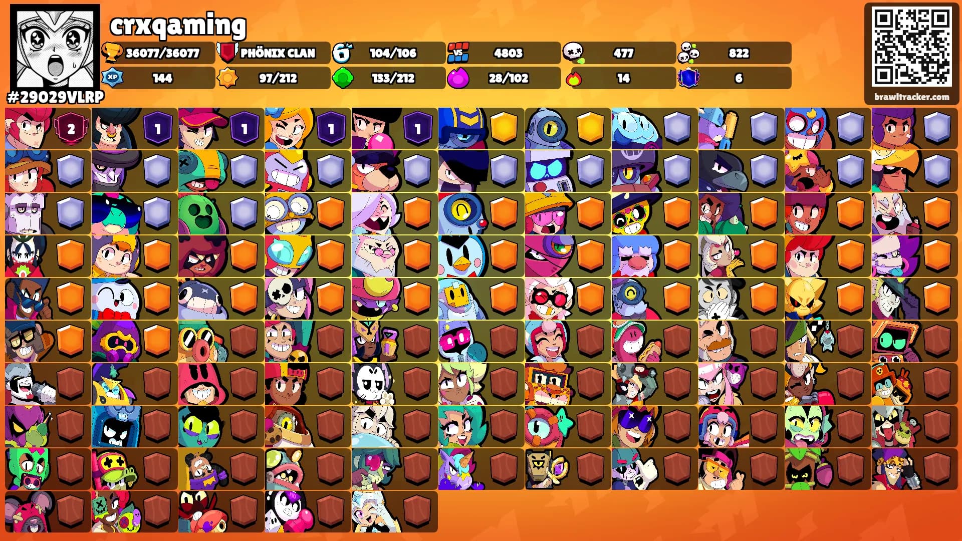 crxqaming's Ranks