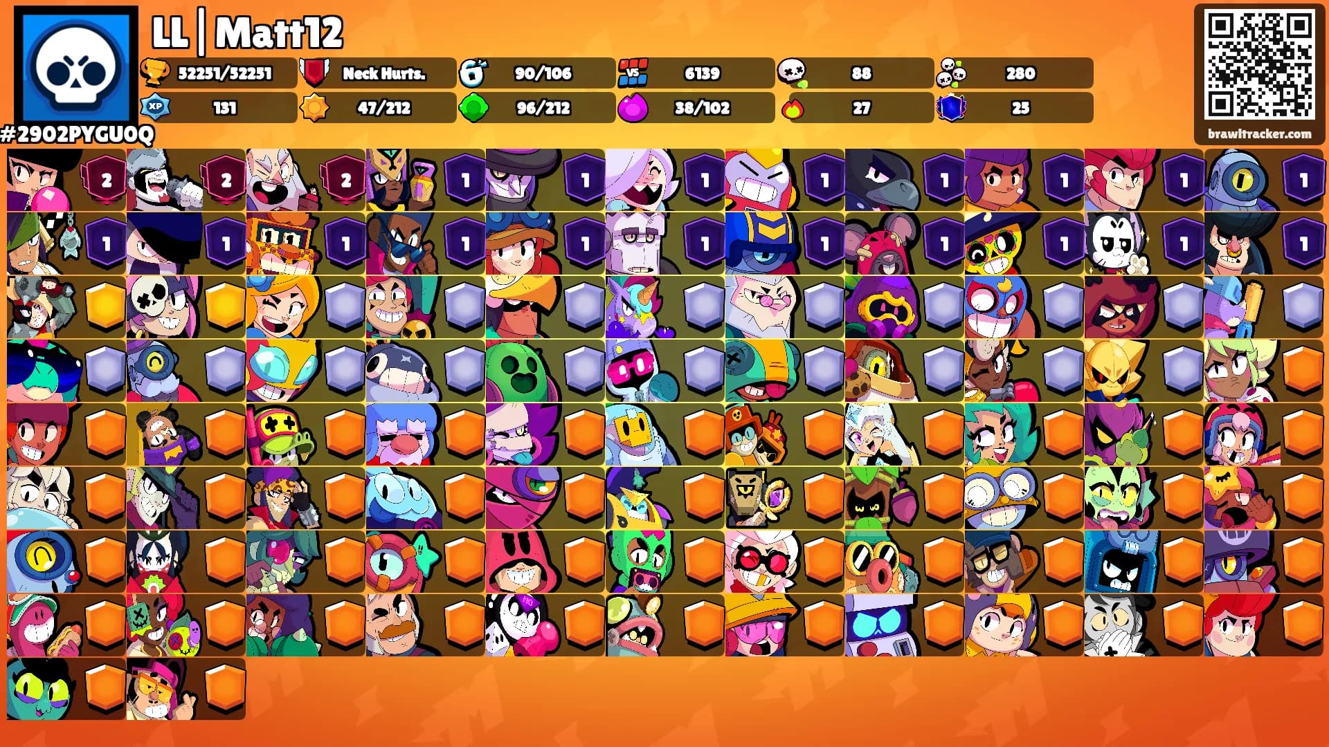 LL|Matt12's Ranks