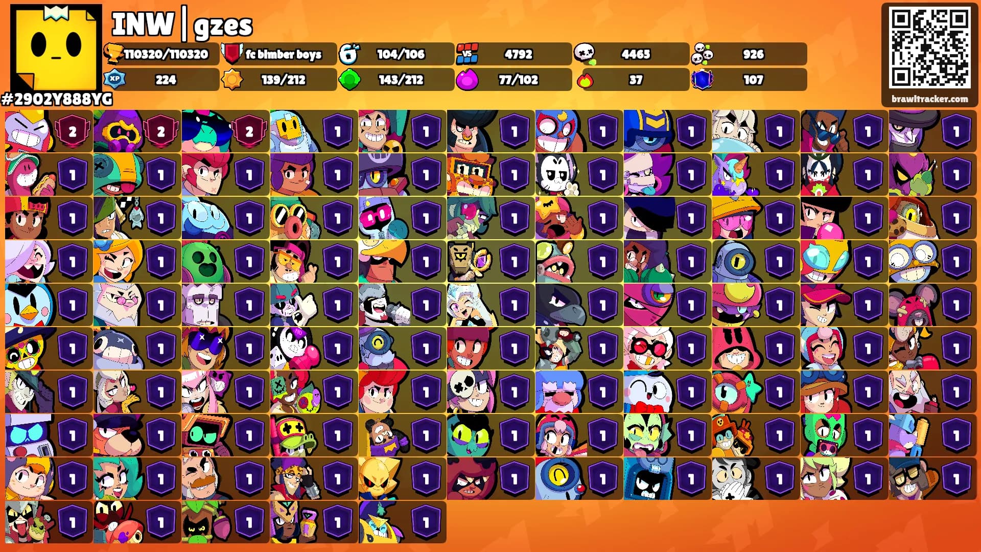 INW|gzes's Ranks