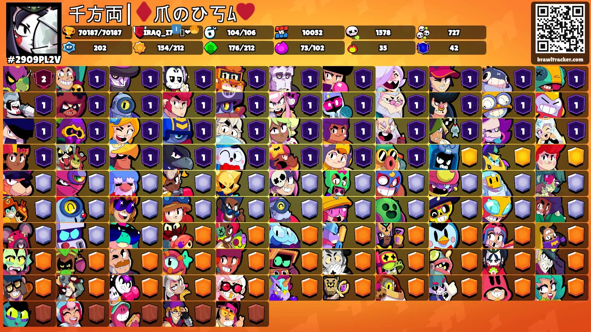 千方両|♦️爪のひ丂ﾑ♥️'s Ranks