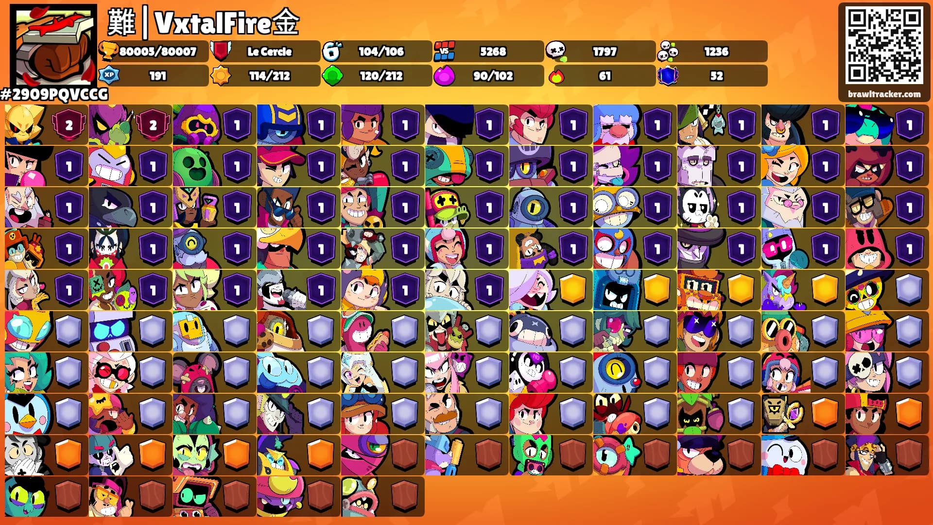 難|VxtalFire金's Ranks