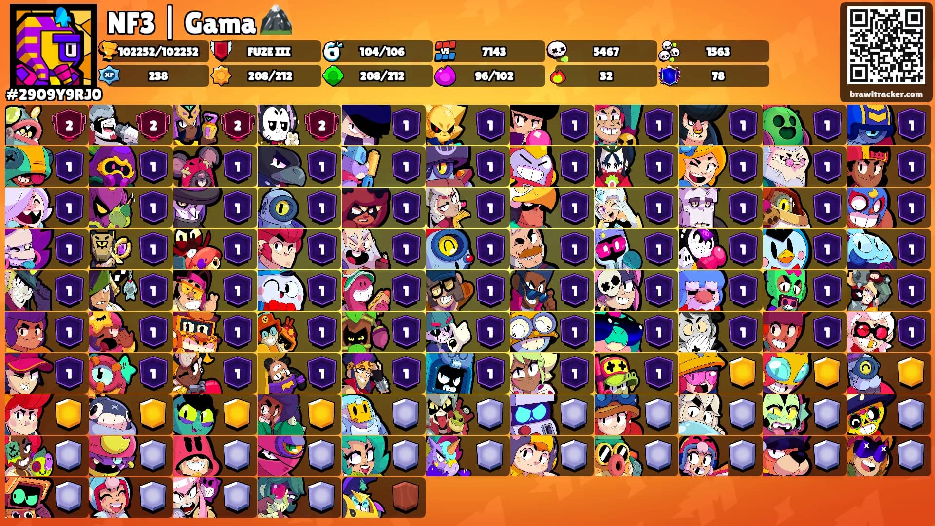 NF3 | Gama 🏔️'s Ranks