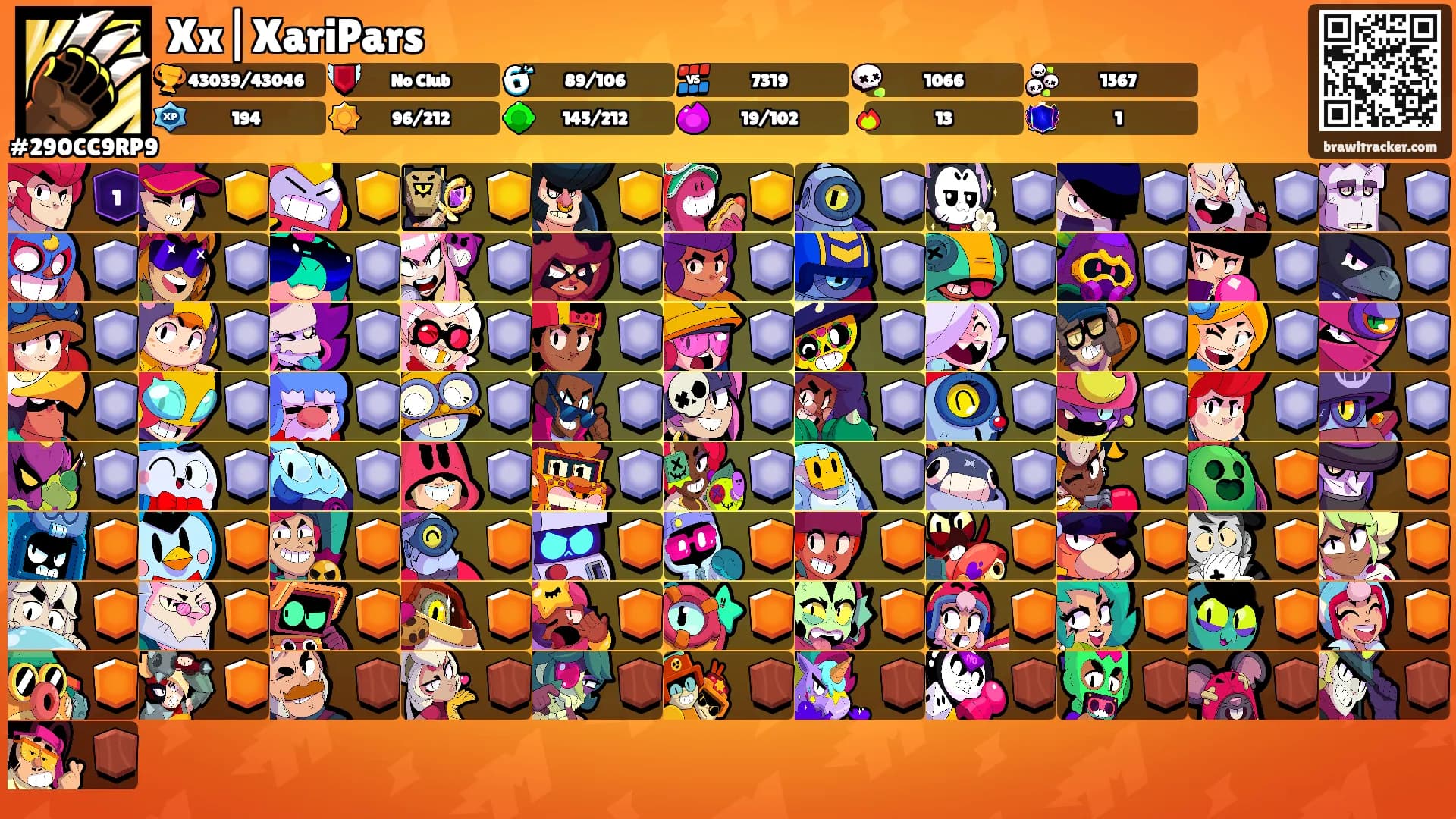 Xx|XariPars's Ranks