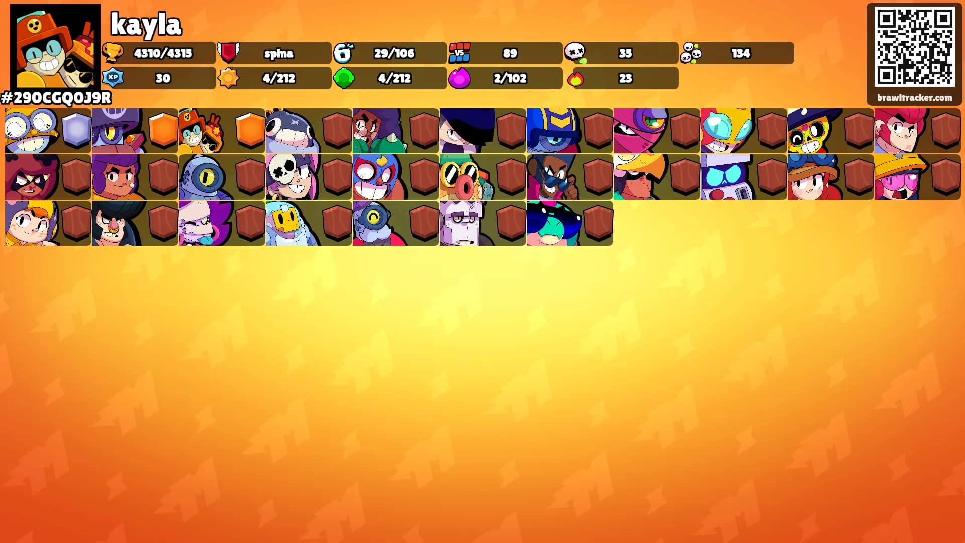 kayla's Ranks