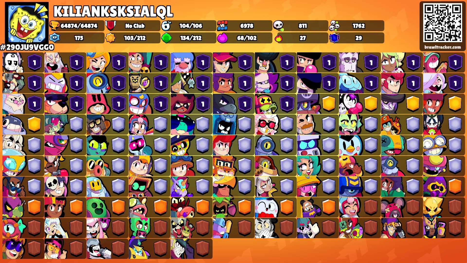 KILIANKSKSIALQL's Ranks