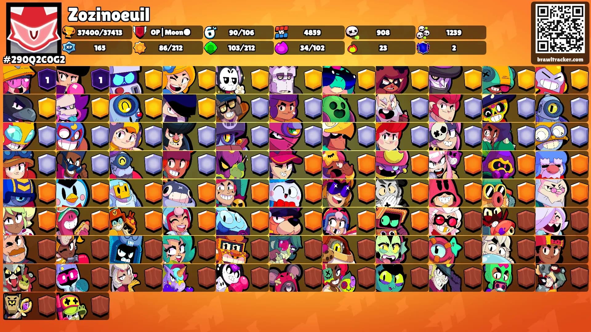 Zozinoeuil's Ranks