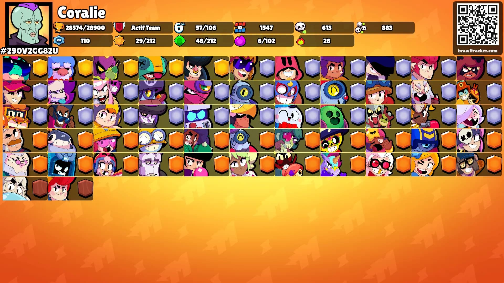 Coralie's Ranks