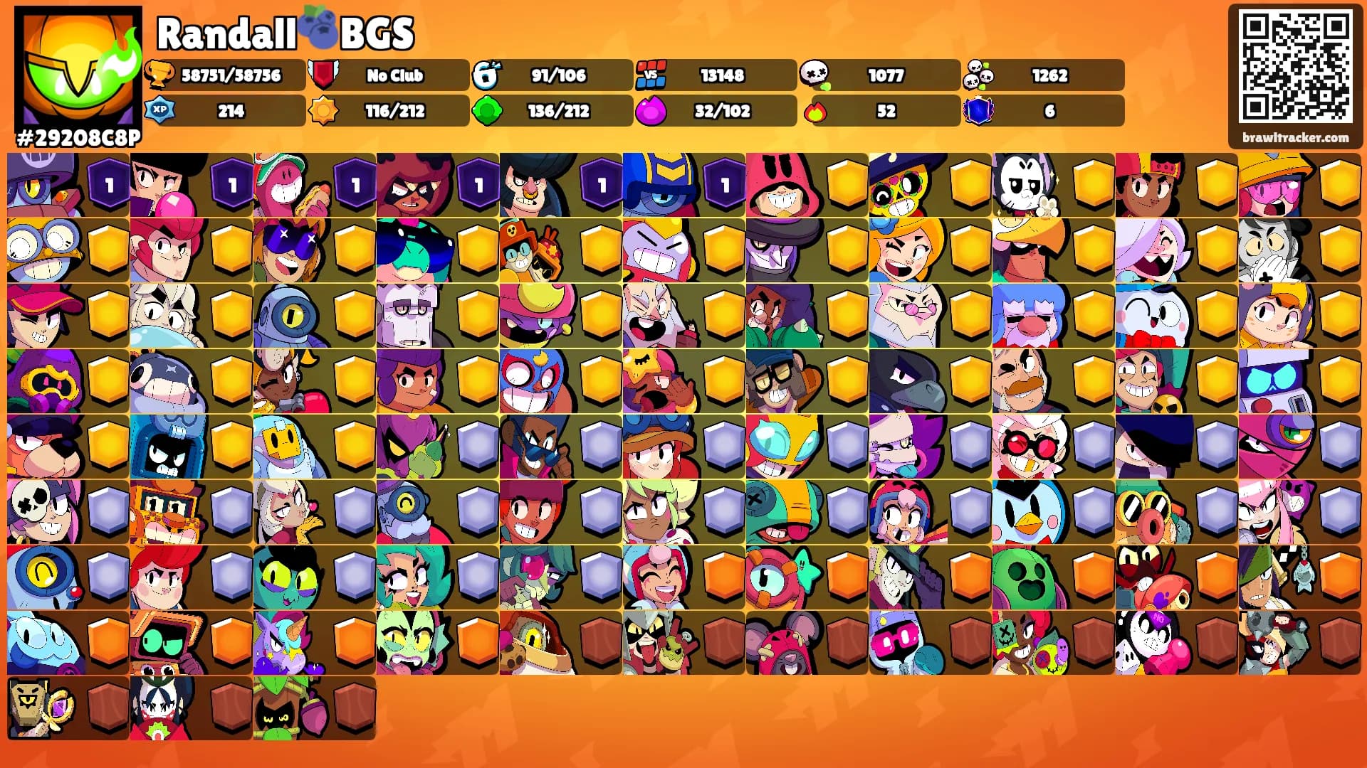 Randall🫐BGS's Ranks