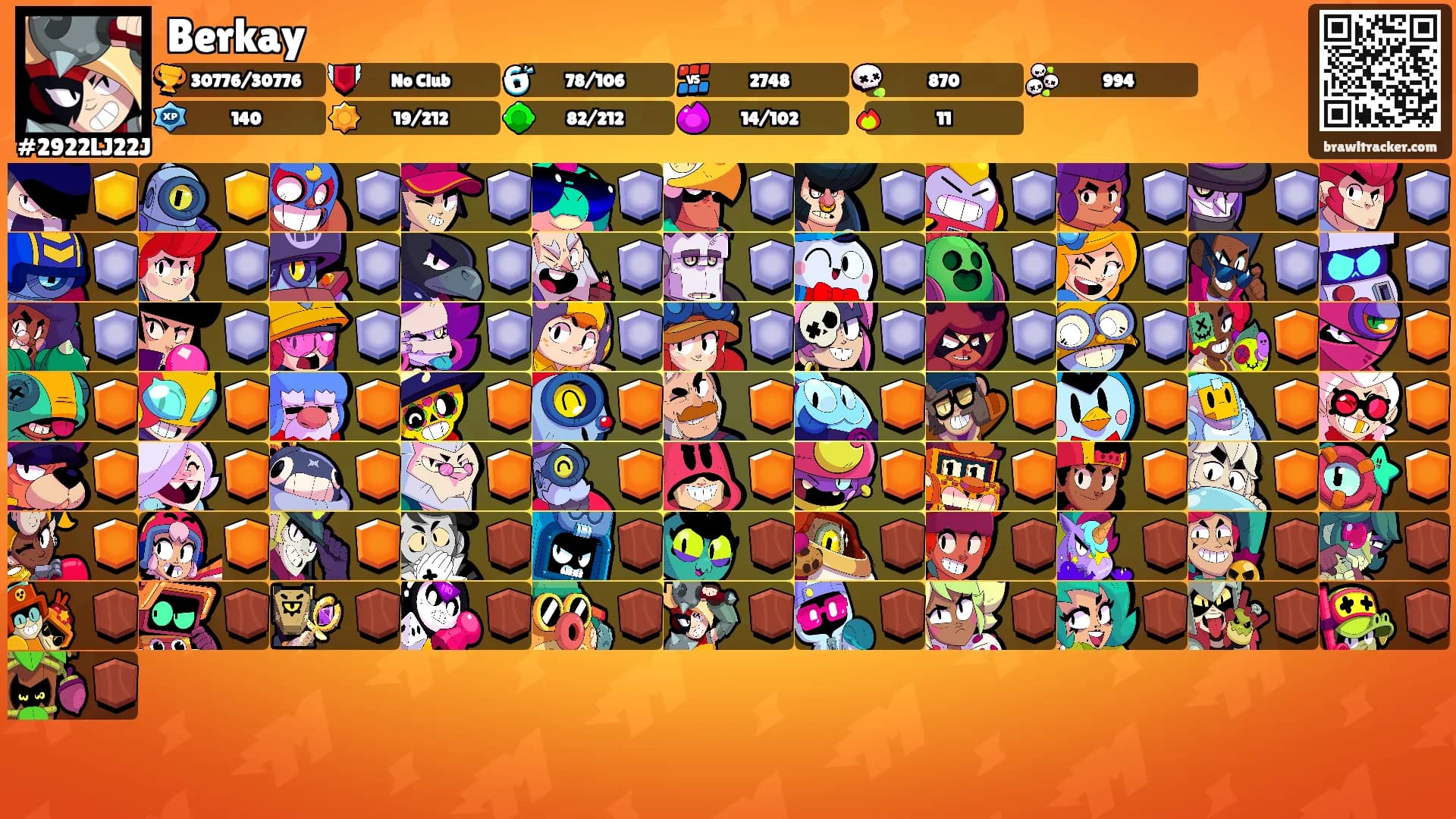Berkay's Ranks