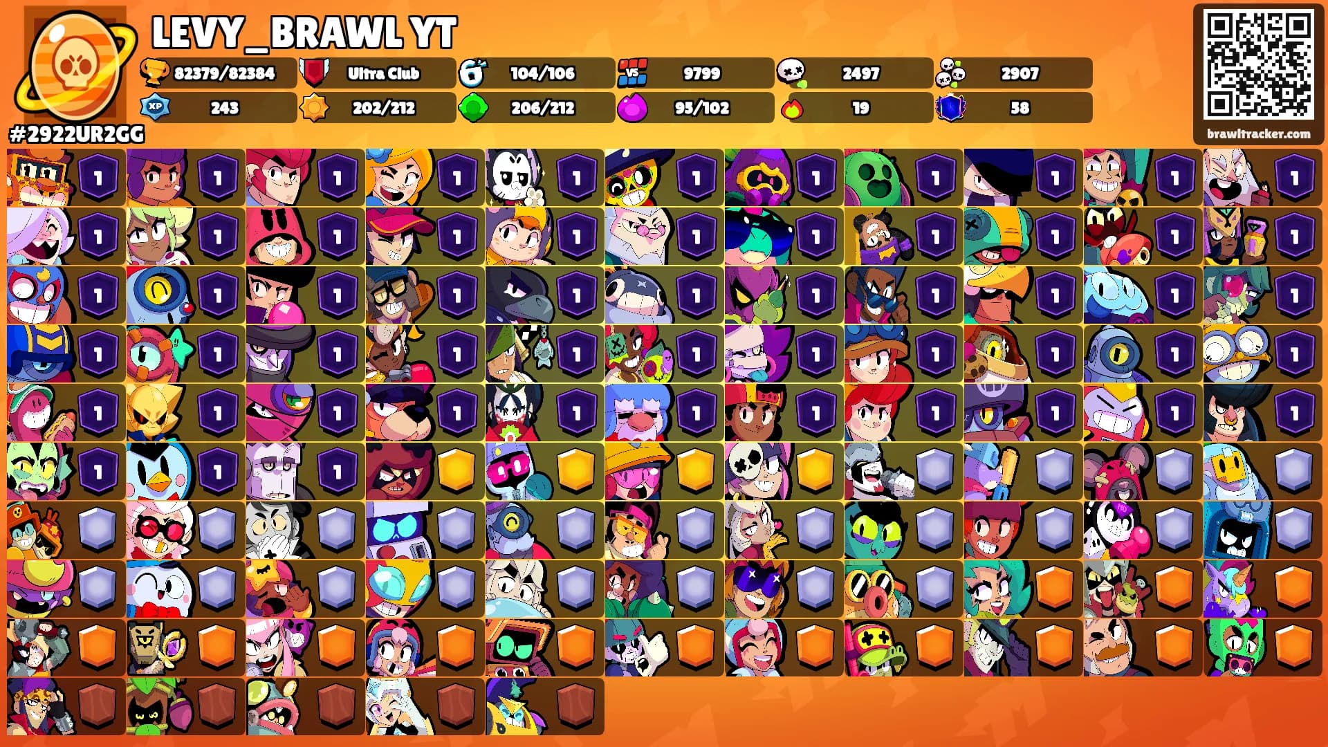 LEVY_BRAWL YT's Ranks