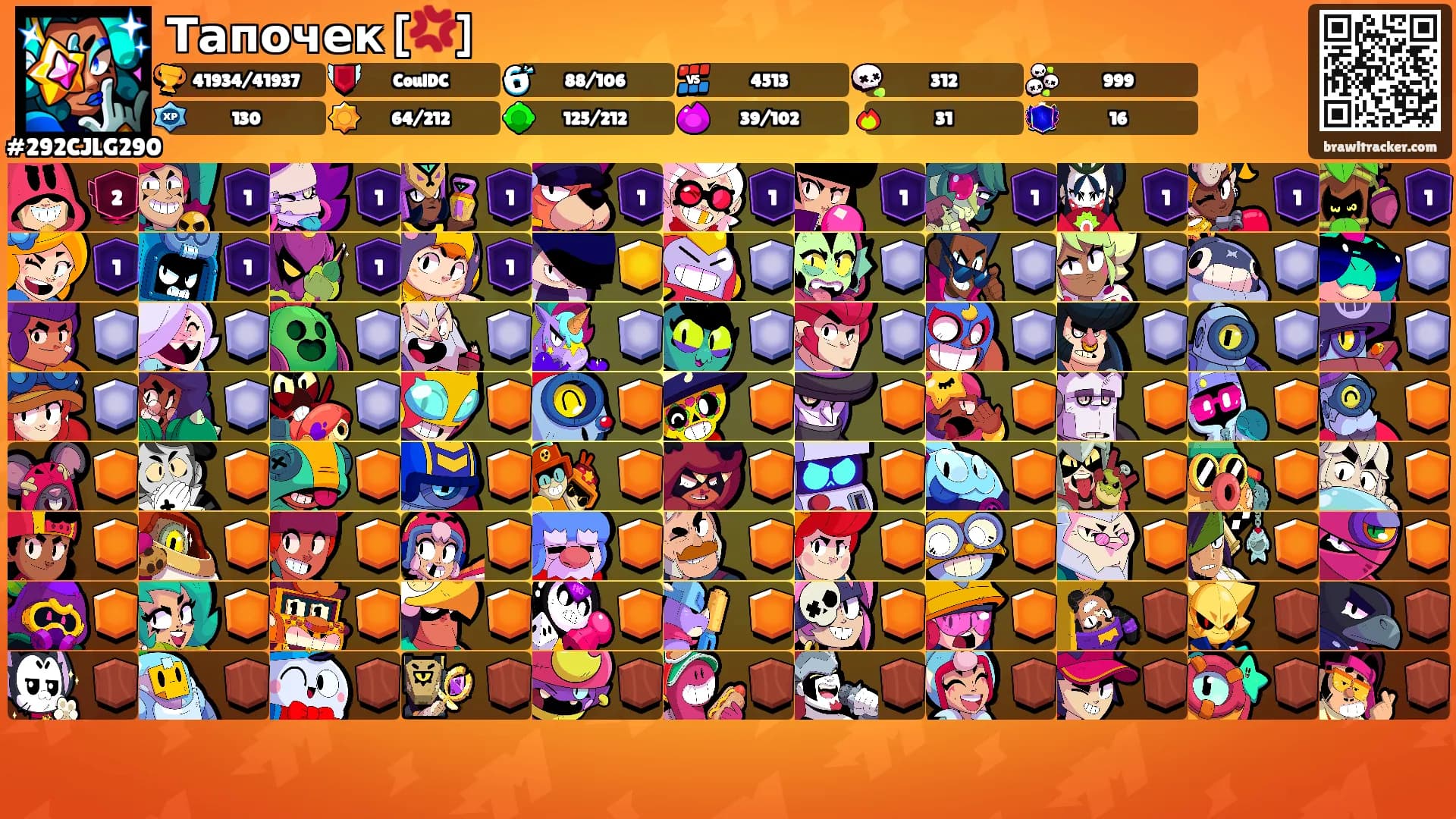 Тапочек [💢]'s Ranks