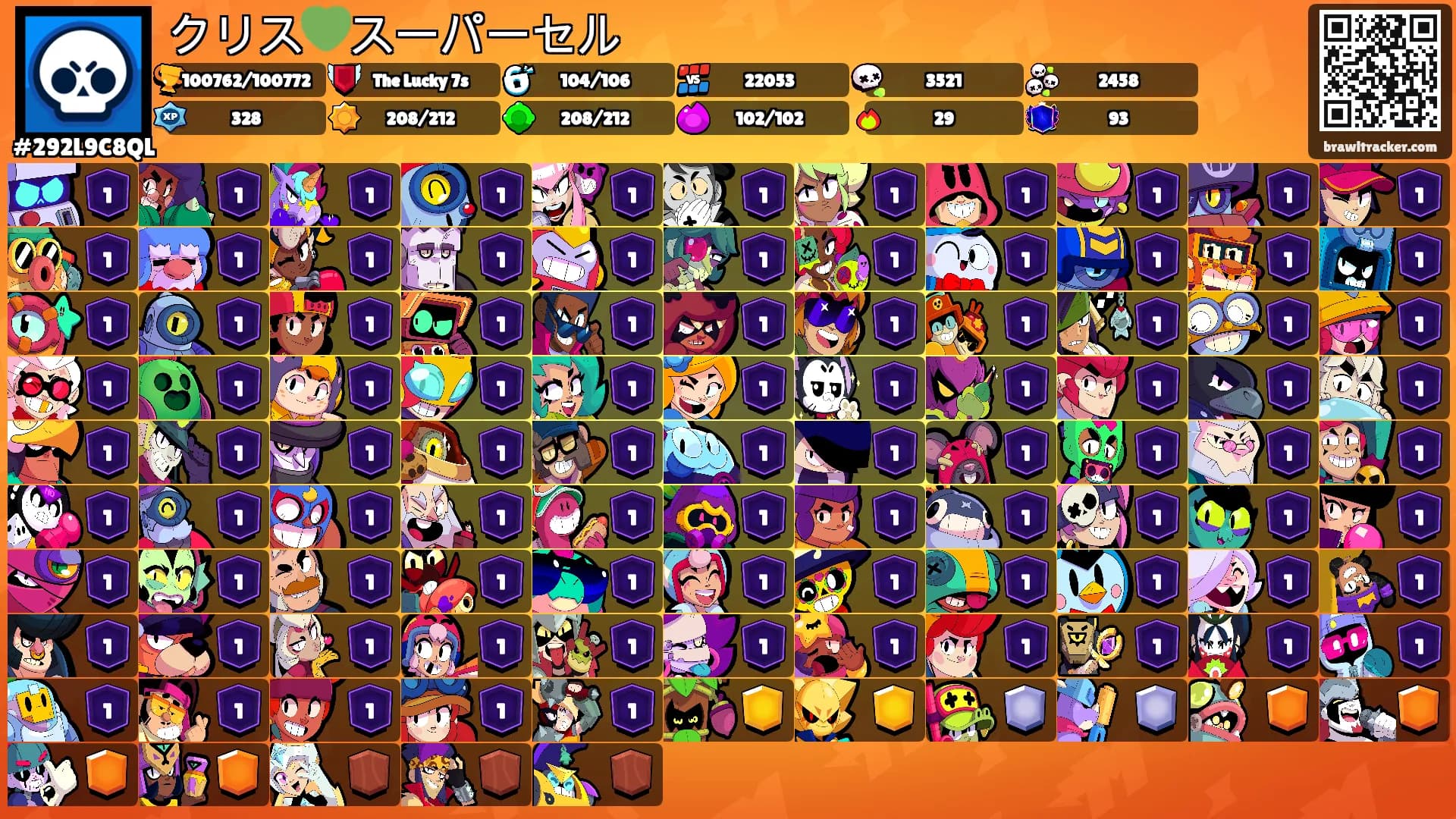 クリス💚スーパーセル's Ranks