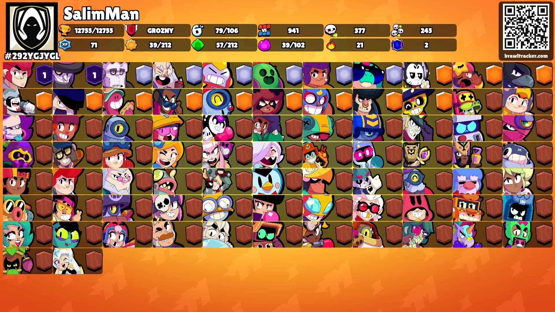 SalimMan's Ranks