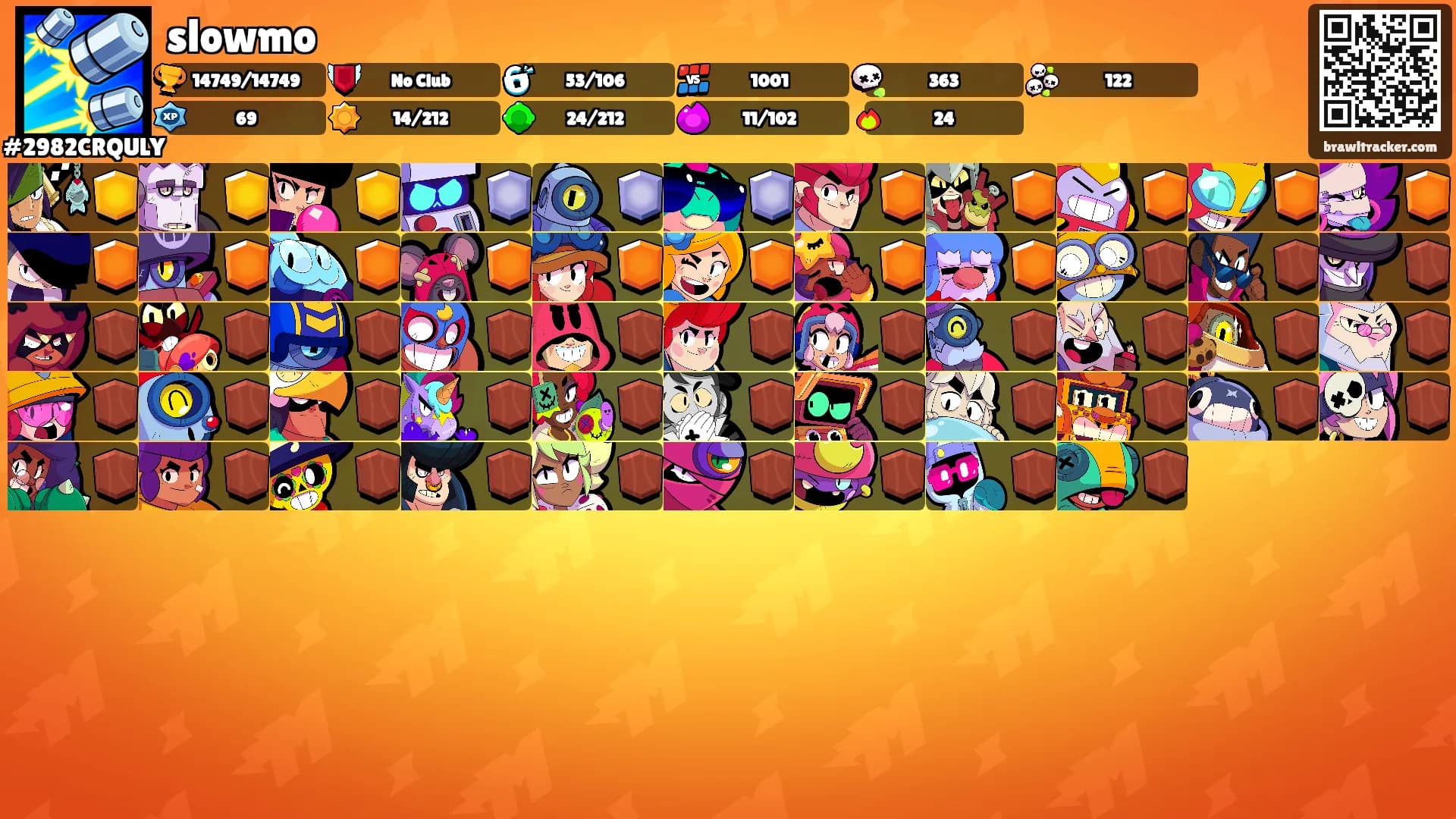 slowmo's Ranks