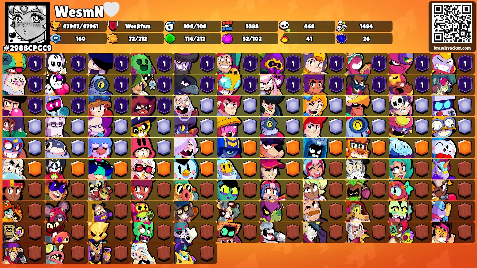 WesmN🤍's Ranks