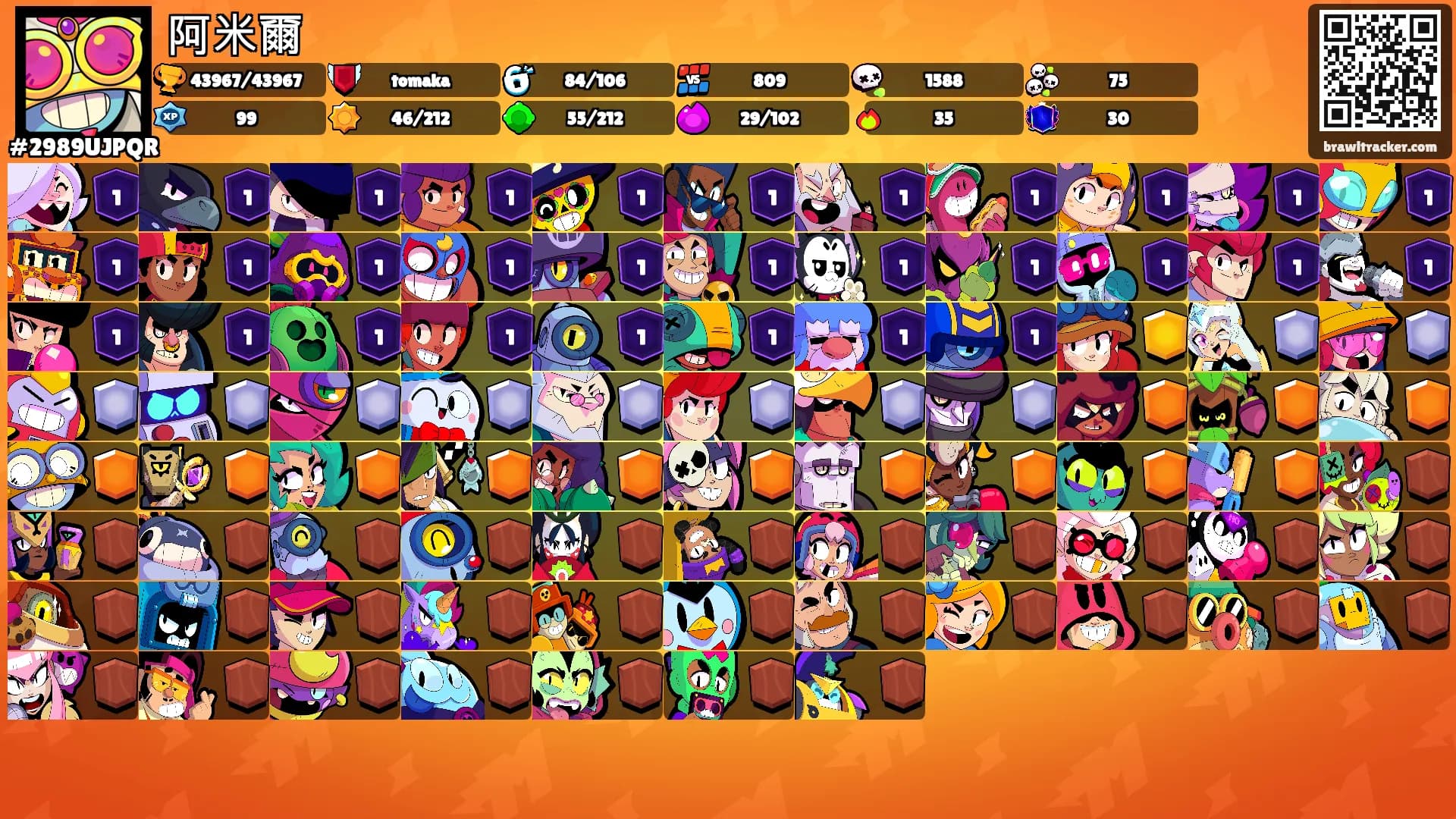 阿米爾's Ranks