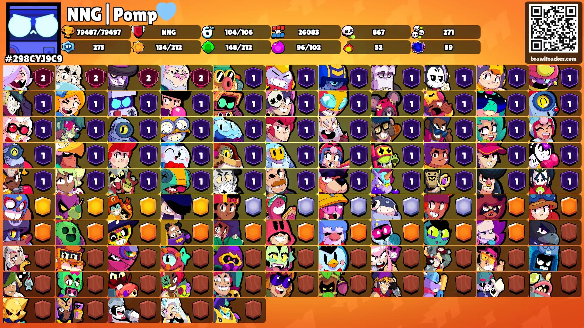 NNG|Pomp🩵's Ranks