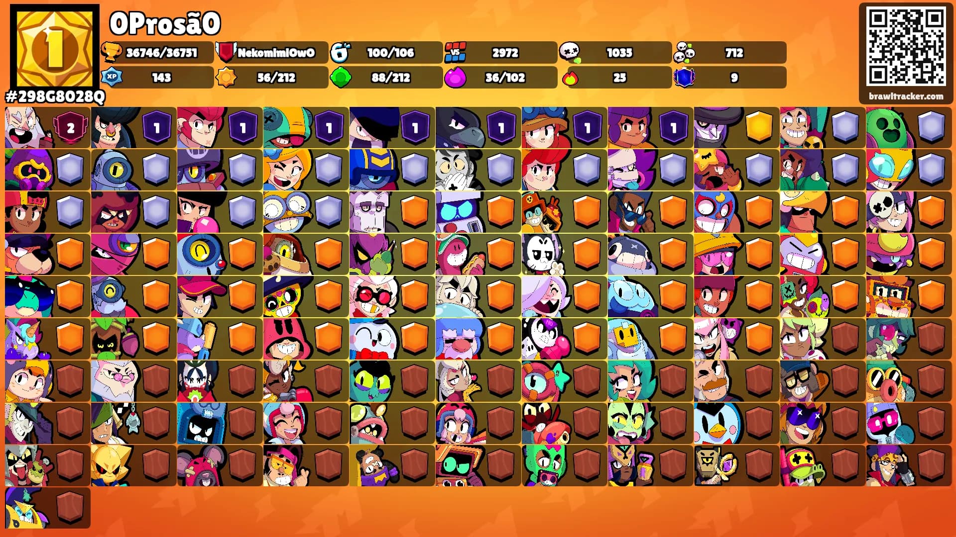 0Prosã0's Ranks
