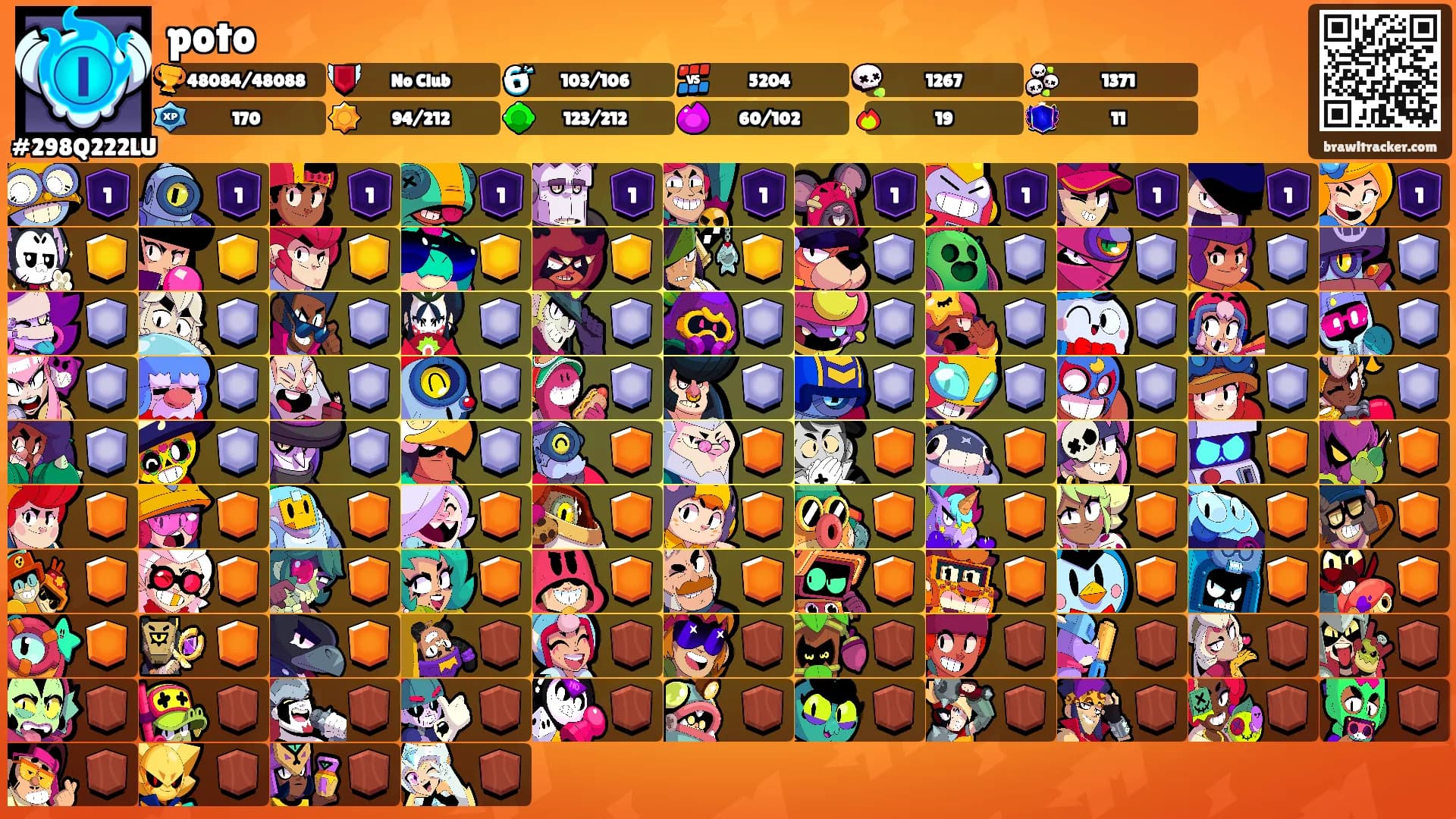 poto's Ranks