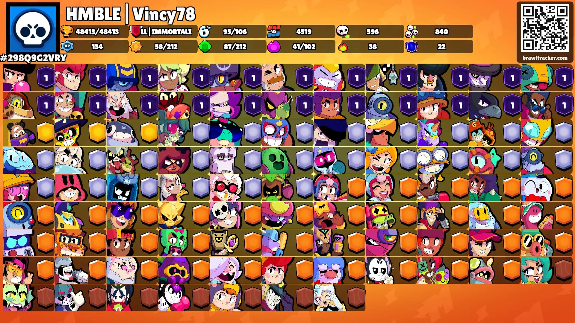 HMBLE|Vincy78's Ranks