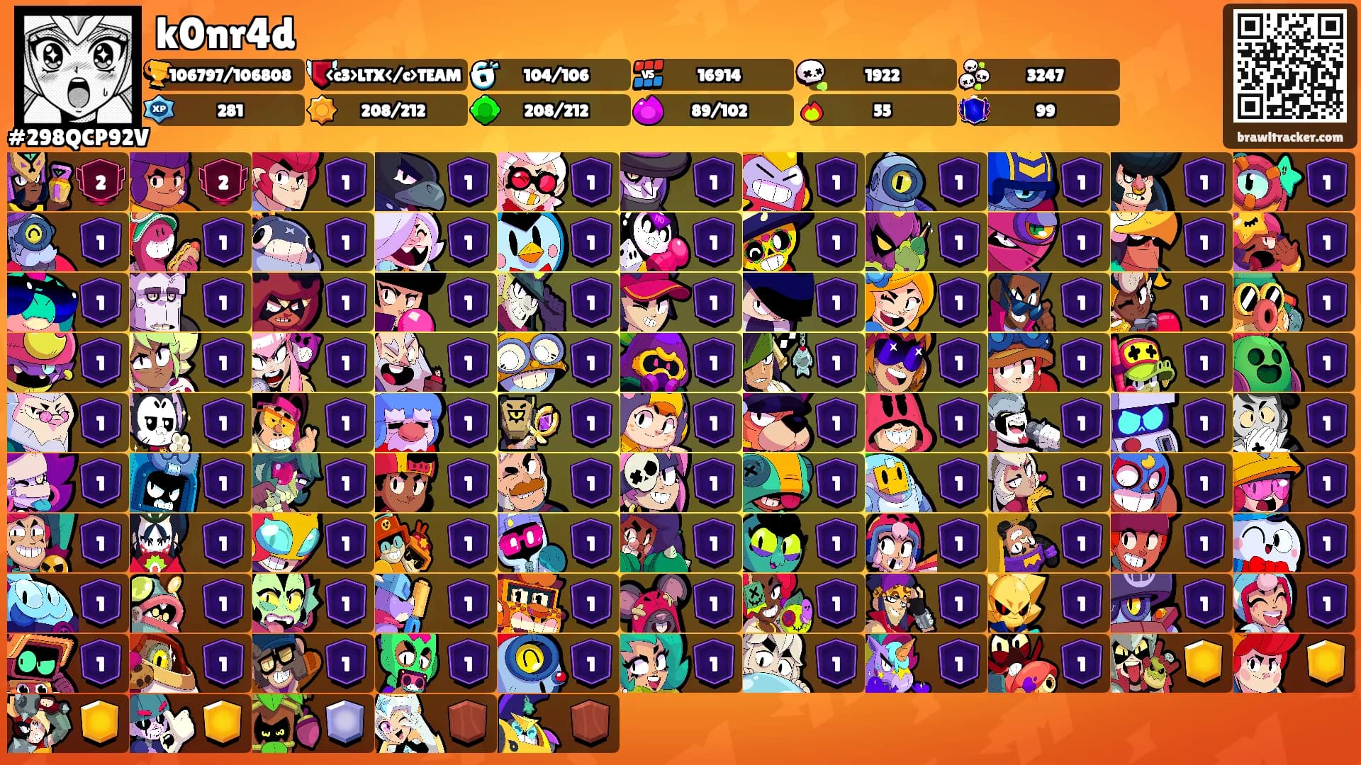 k0nr4d 🫩's Ranks