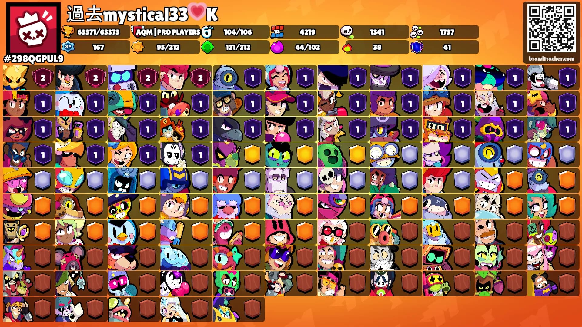 過去mystical33💗K's Ranks