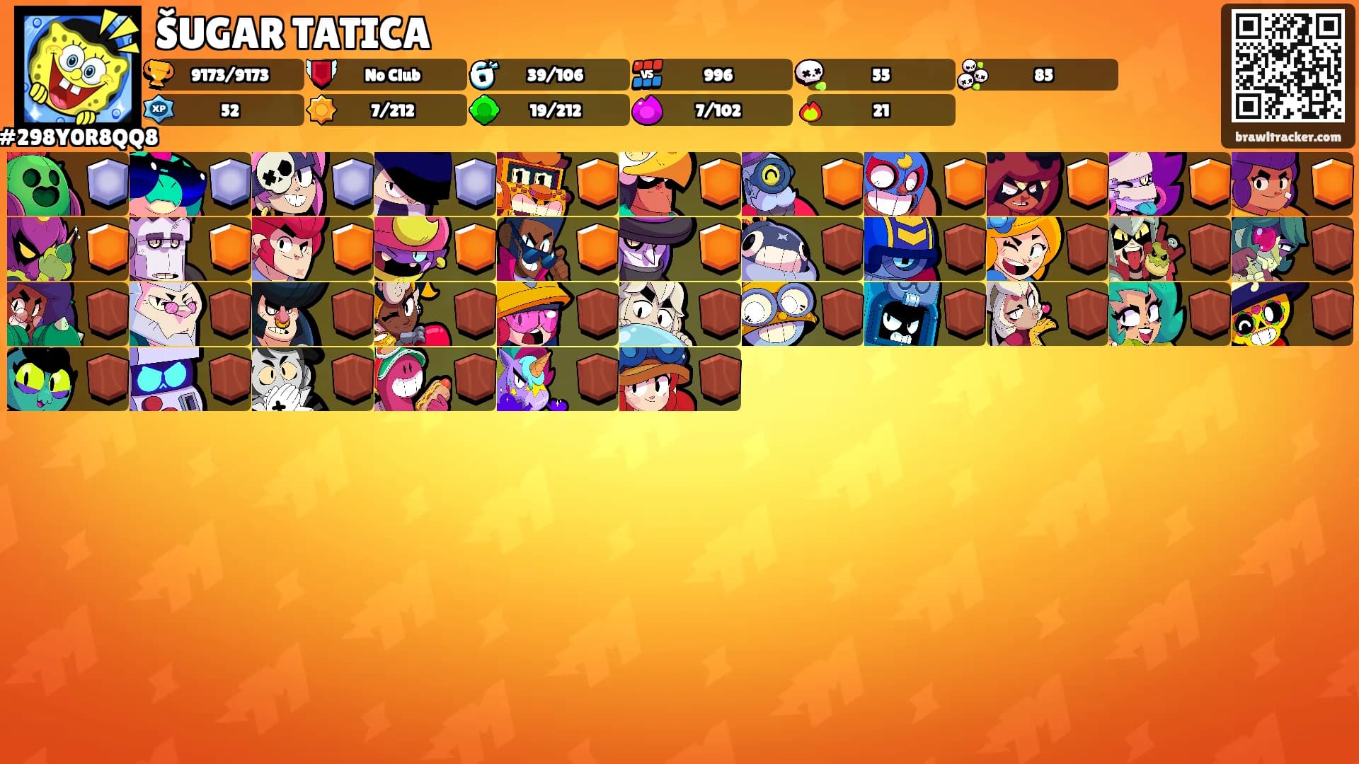 ŠUGAR TATICA's Ranks