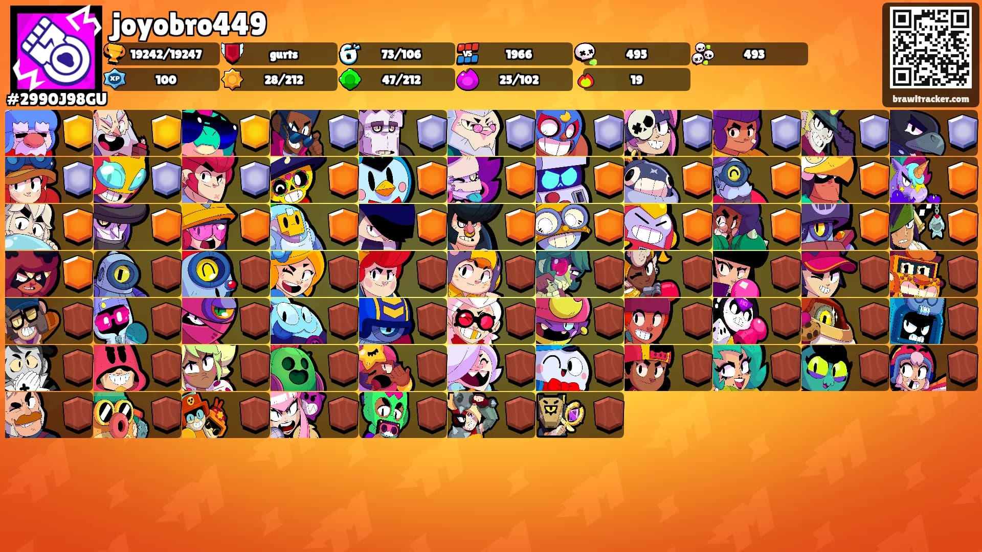 joyobro449's Ranks